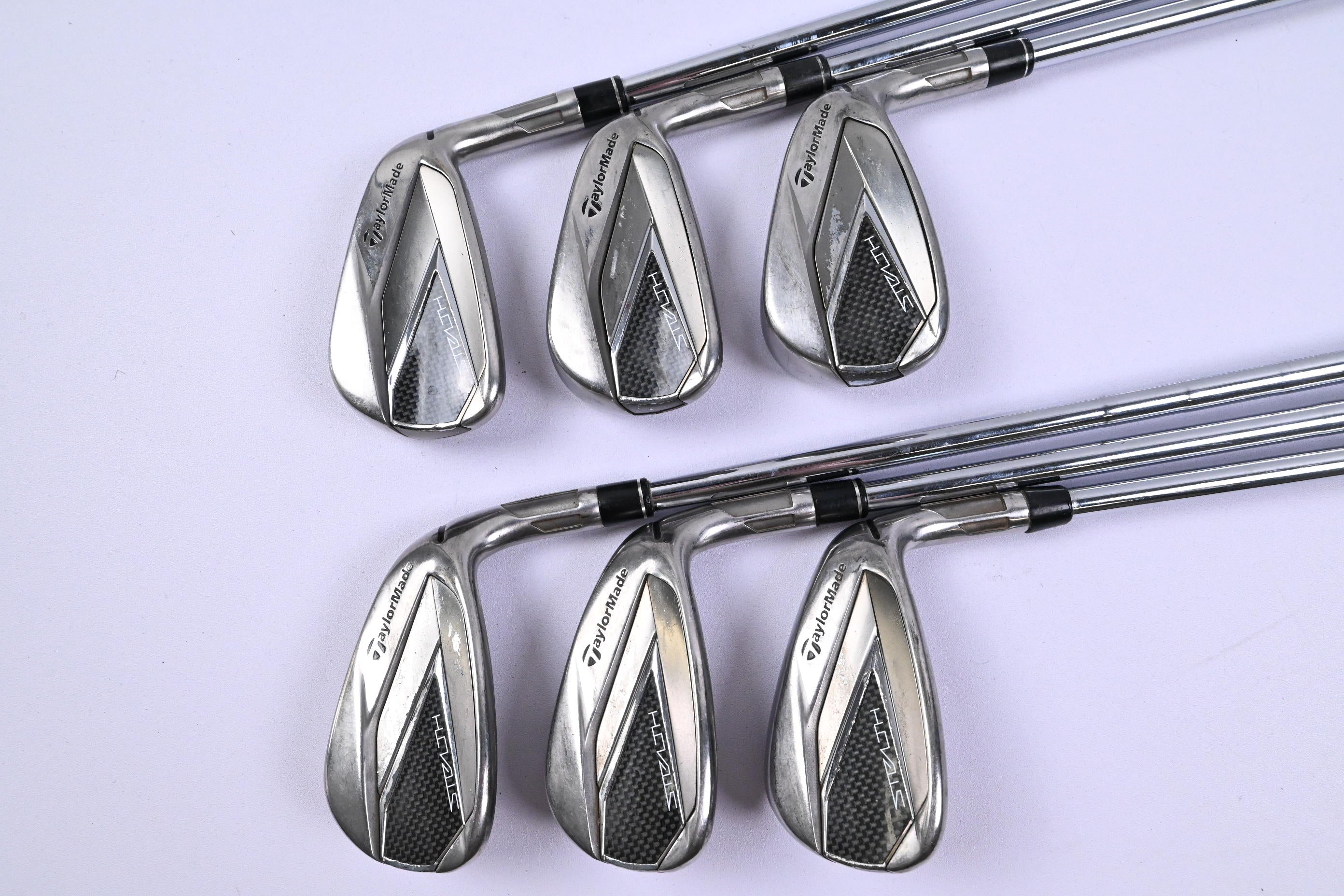 Taylormade Stealth Irons / 6-PW+GW / Regular Flex KBS Tour Lite Shafts