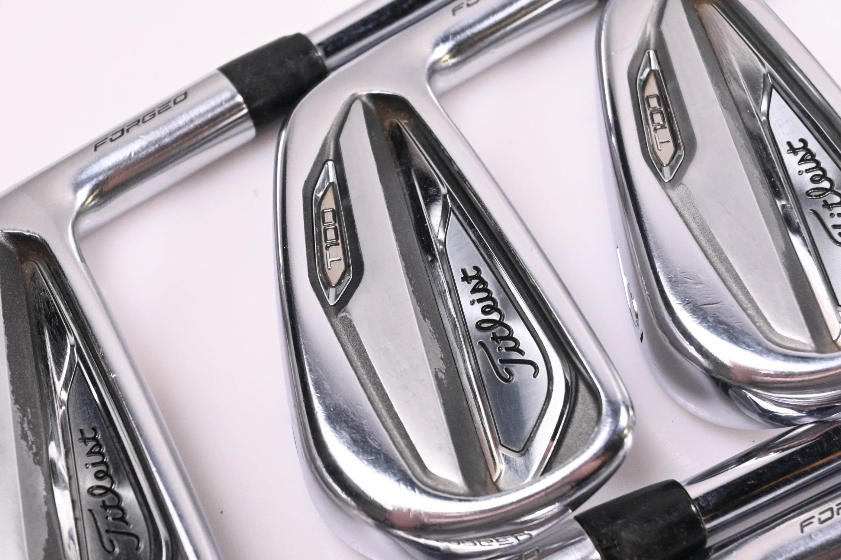 Titleist T100 2019 Irons / 4-PW / Stiff Flex AMT Tour White S300 Shafts