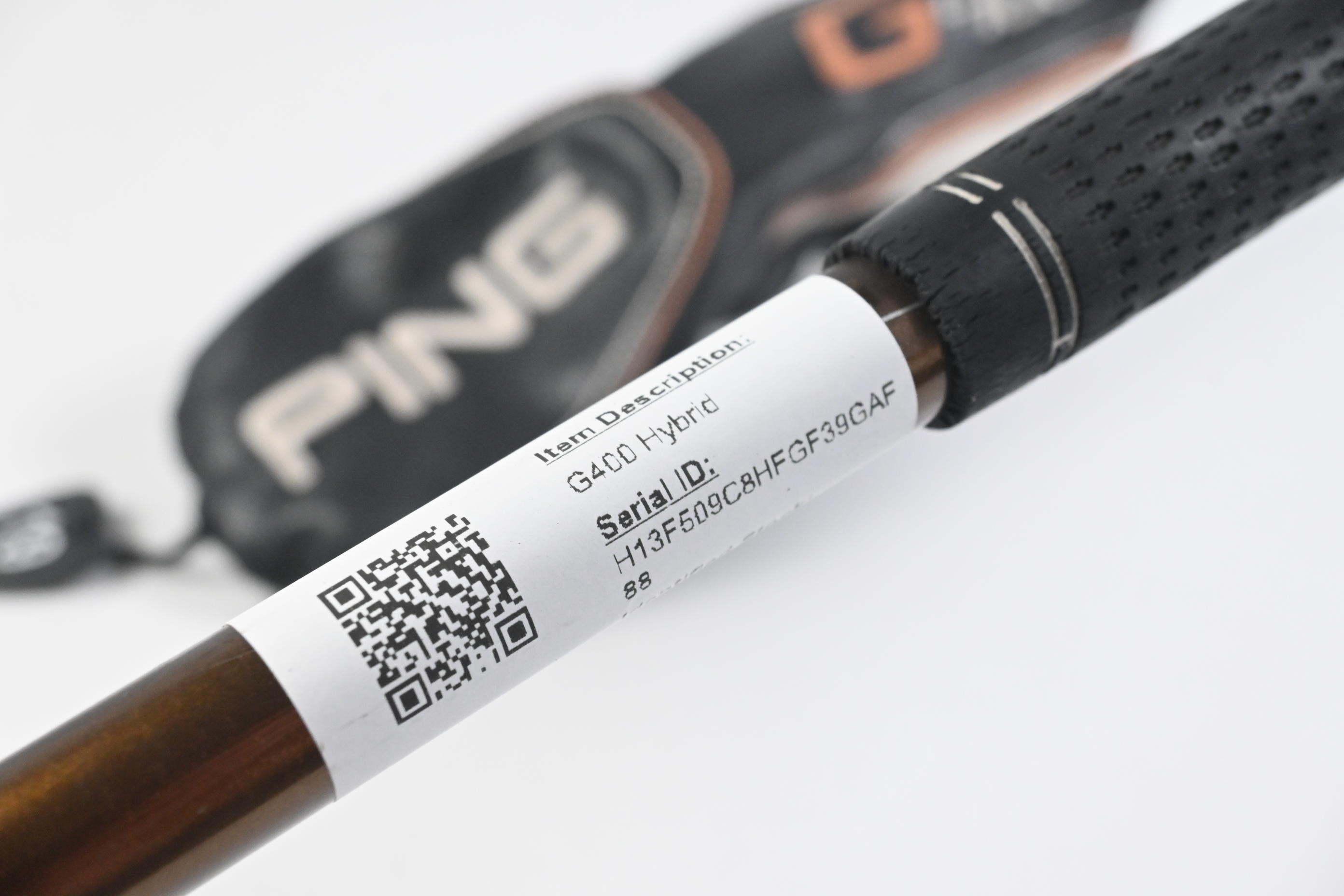 Ping G400 #3 Hybrid / 19 Degree / Stiff Flex Ping Alta CB 70 Shaft