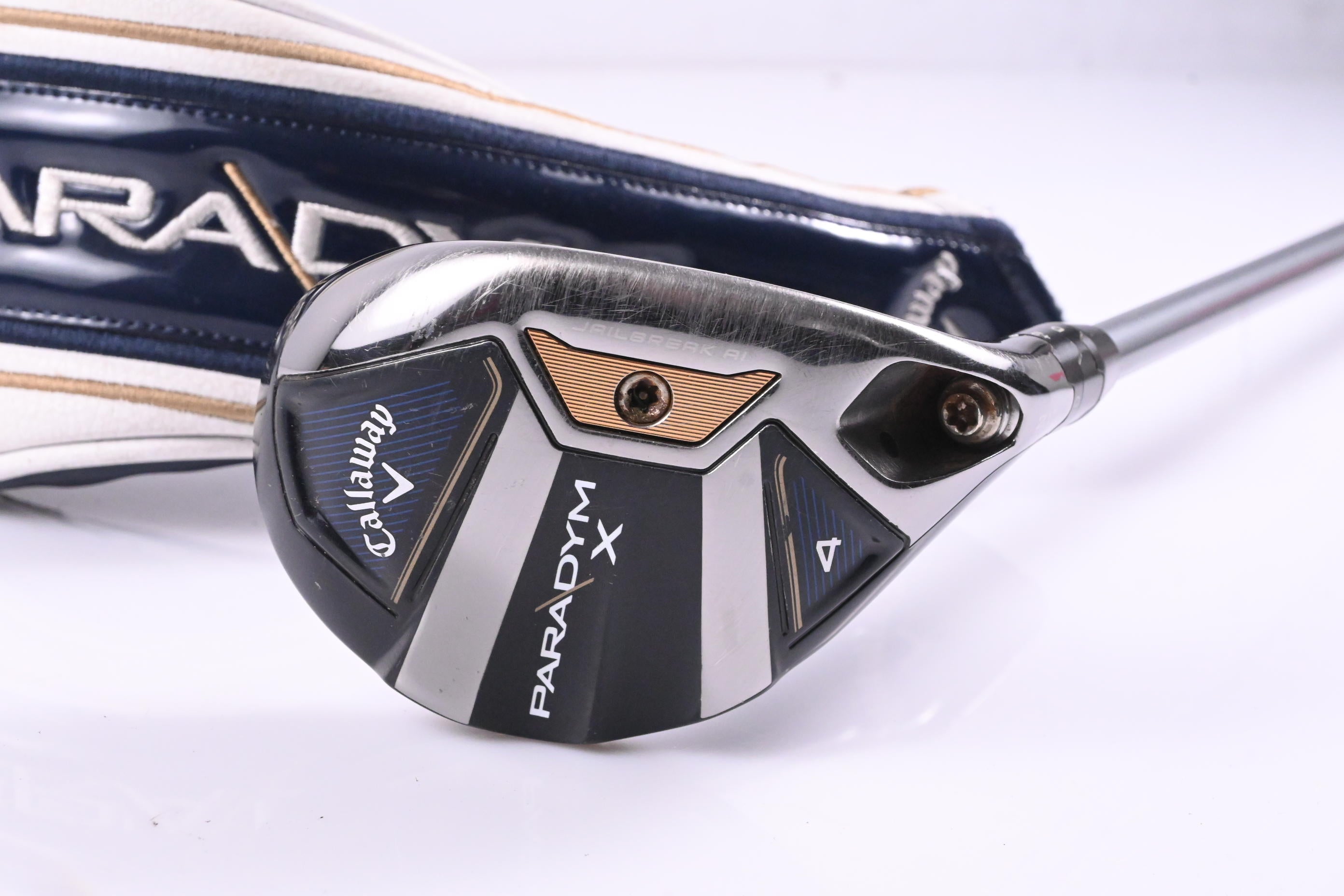 Callaway Paradym X #4 Hybrid / 21 Degree / Regular Flex HZRDUS Silver 65 Shaft