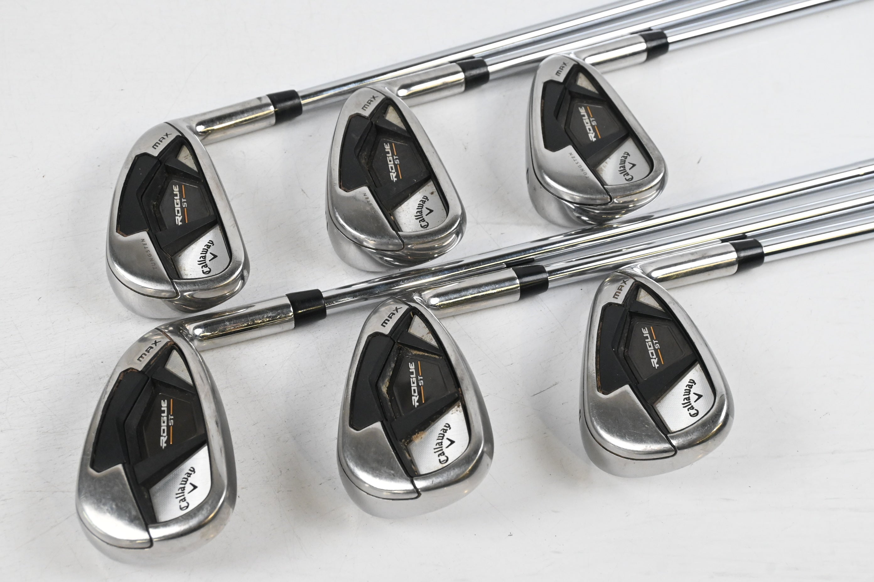 Callaway Rogue ST Max Irons / 5-PW / Regular Flex Elevate MPH 95 Shafts