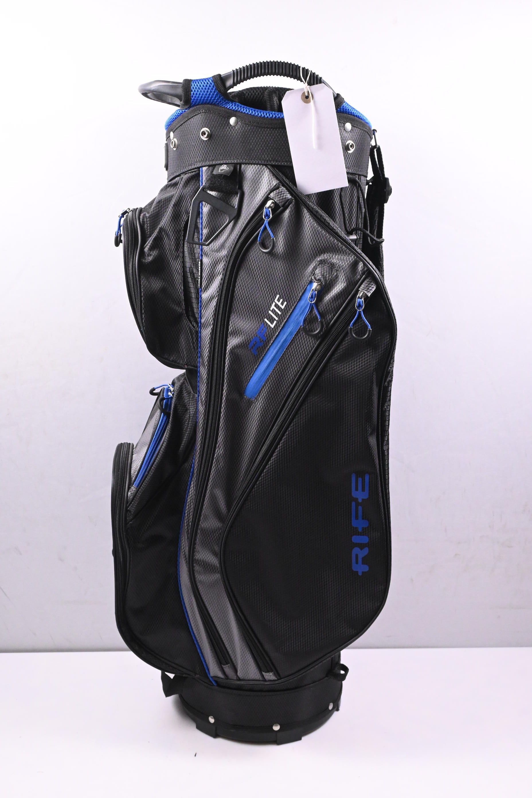 Rife RF Lite Cart Bag / 14-Way Divider / Black, Blue