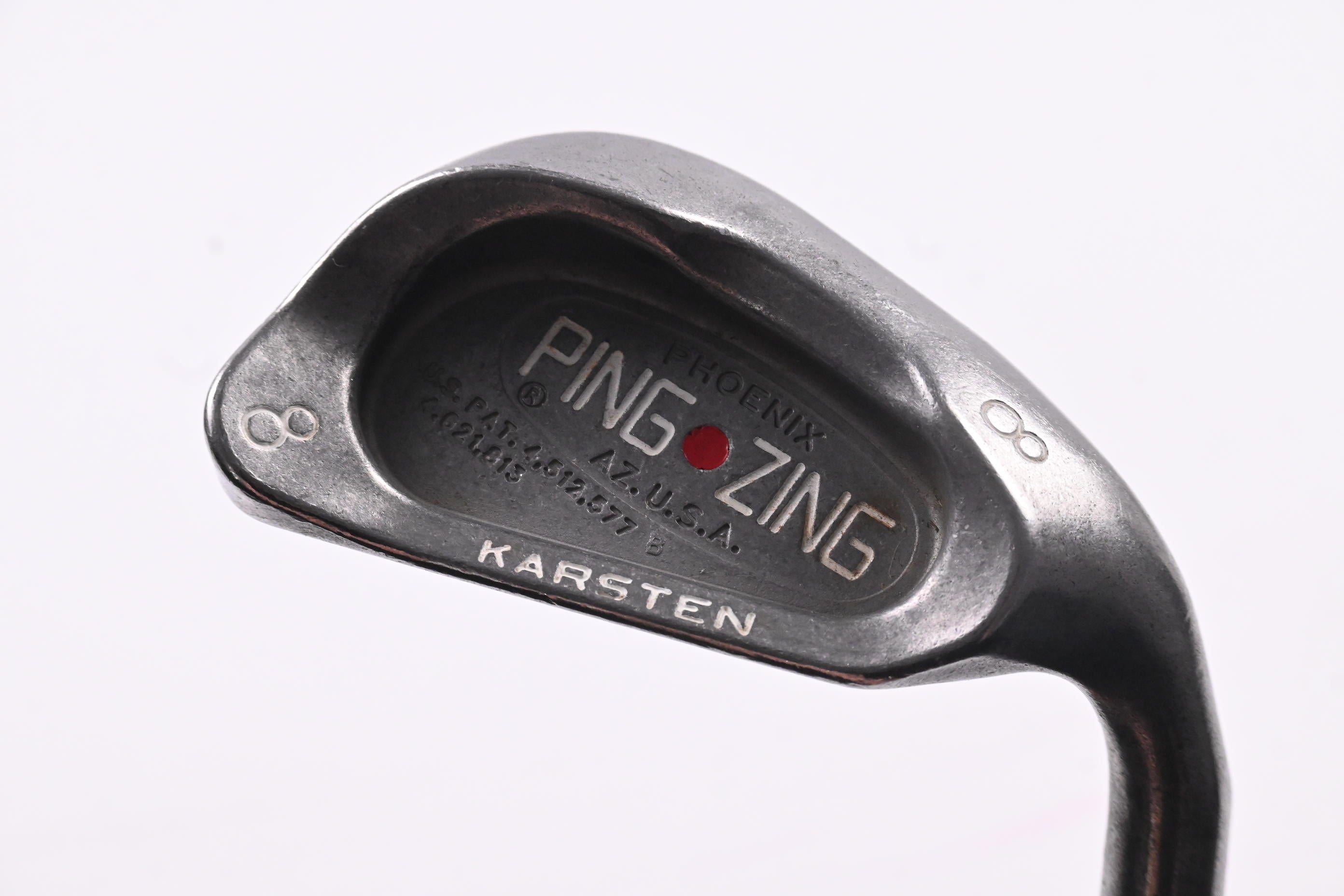 Ping Zing #8 Iron / 38.5 Degree / Red Dot / Stiff Flex Ping Karsten Shaft