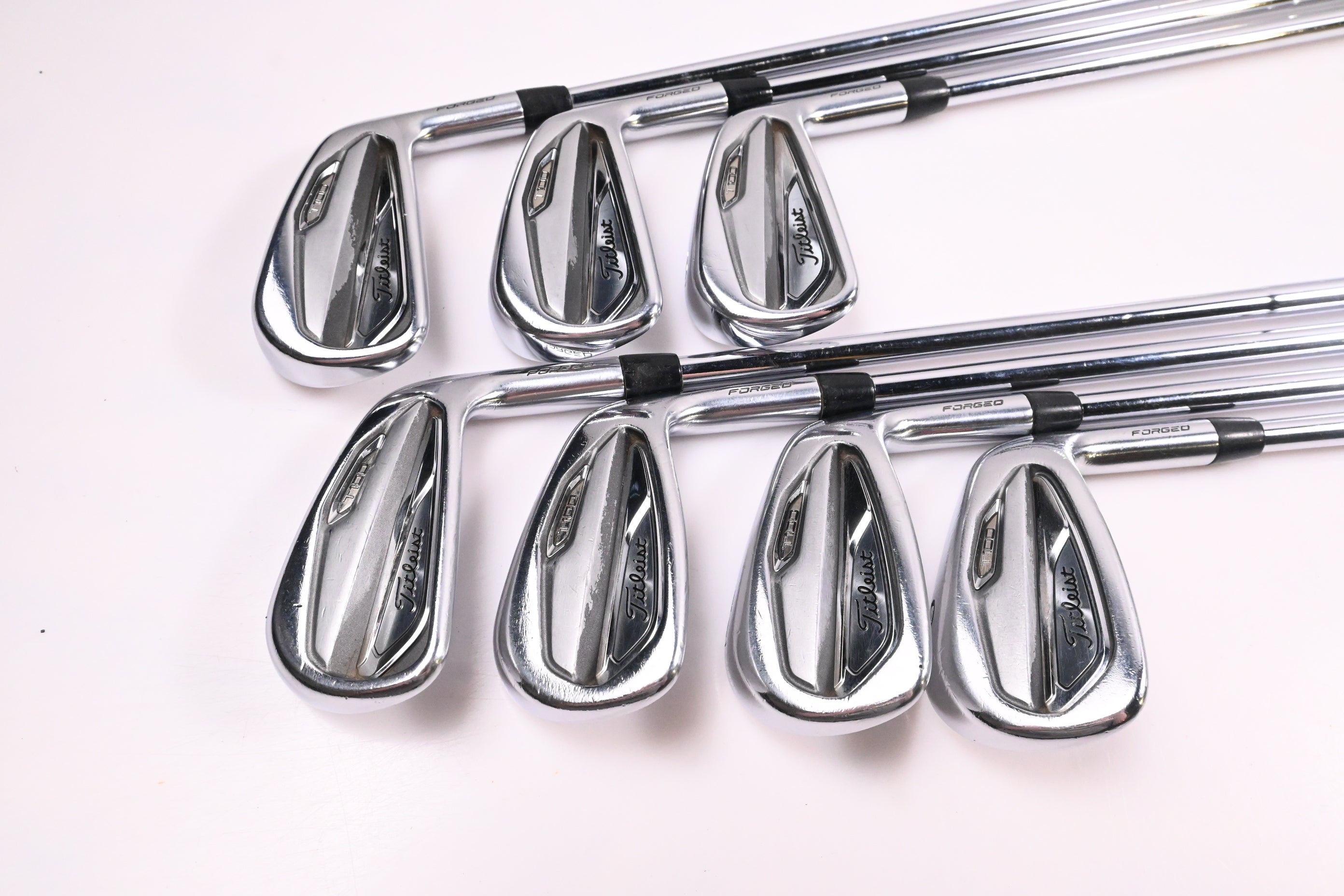 Titleist T100 2019 Irons / 4-PW / Stiff Flex AMT Tour White S300 Shafts