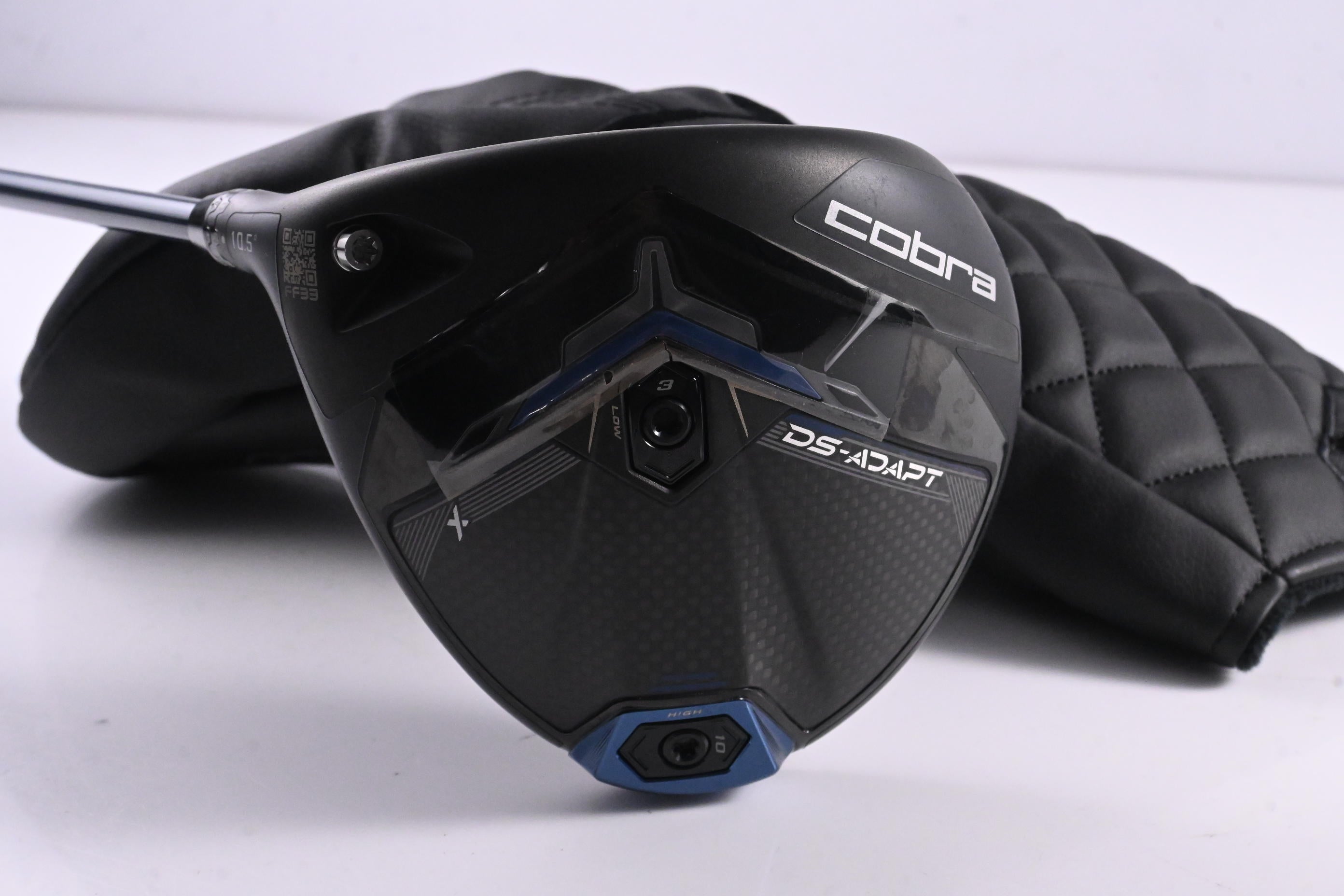 Left Hand Cobra DS-Adapt X Driver / 10.5 Degree / X-Flex Denali Blue 60 Shaft