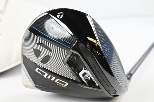 Taylormade Qi10 LS Driver / 8 Degree / Stiff Flex HZRDUS Smoke Yellow 70 Shaft