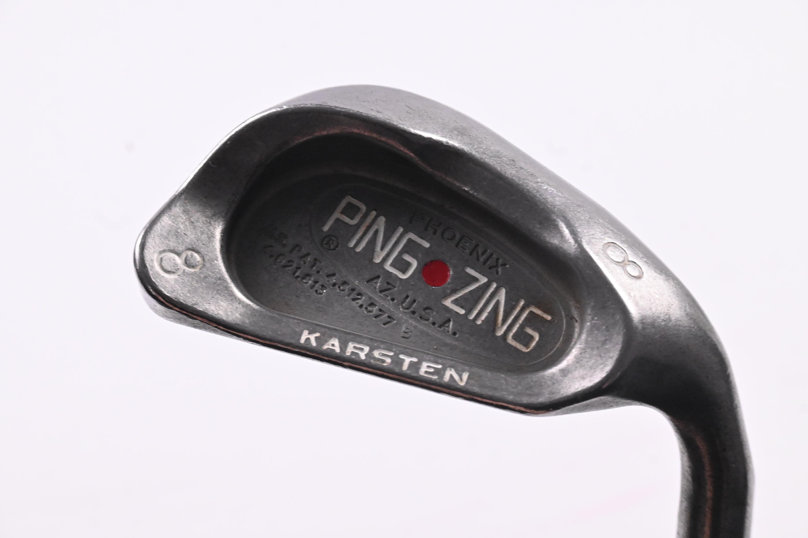 Ping Zing #8 Iron / 38.5 Degree / Red Dot / Stiff Flex Ping Karsten Shaft