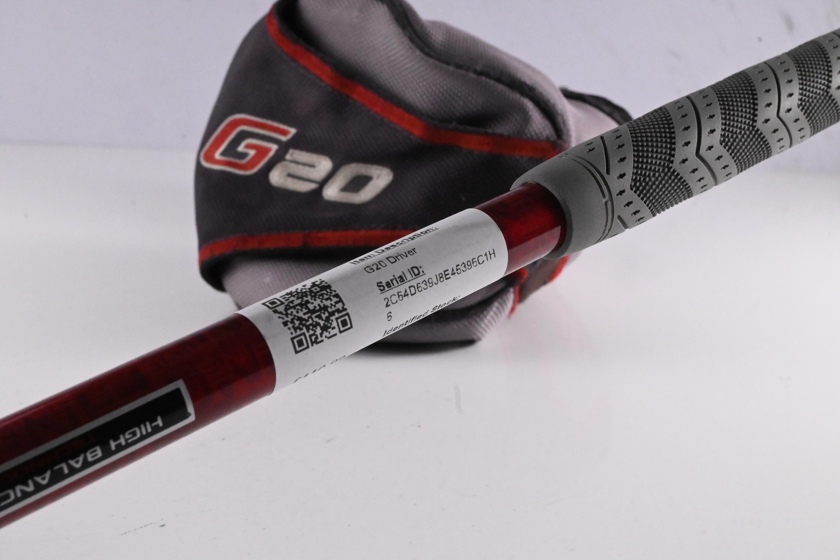 Ping G20 Driver / 10.5 Degree / Senior Flex Ping TFC 169 Shaft