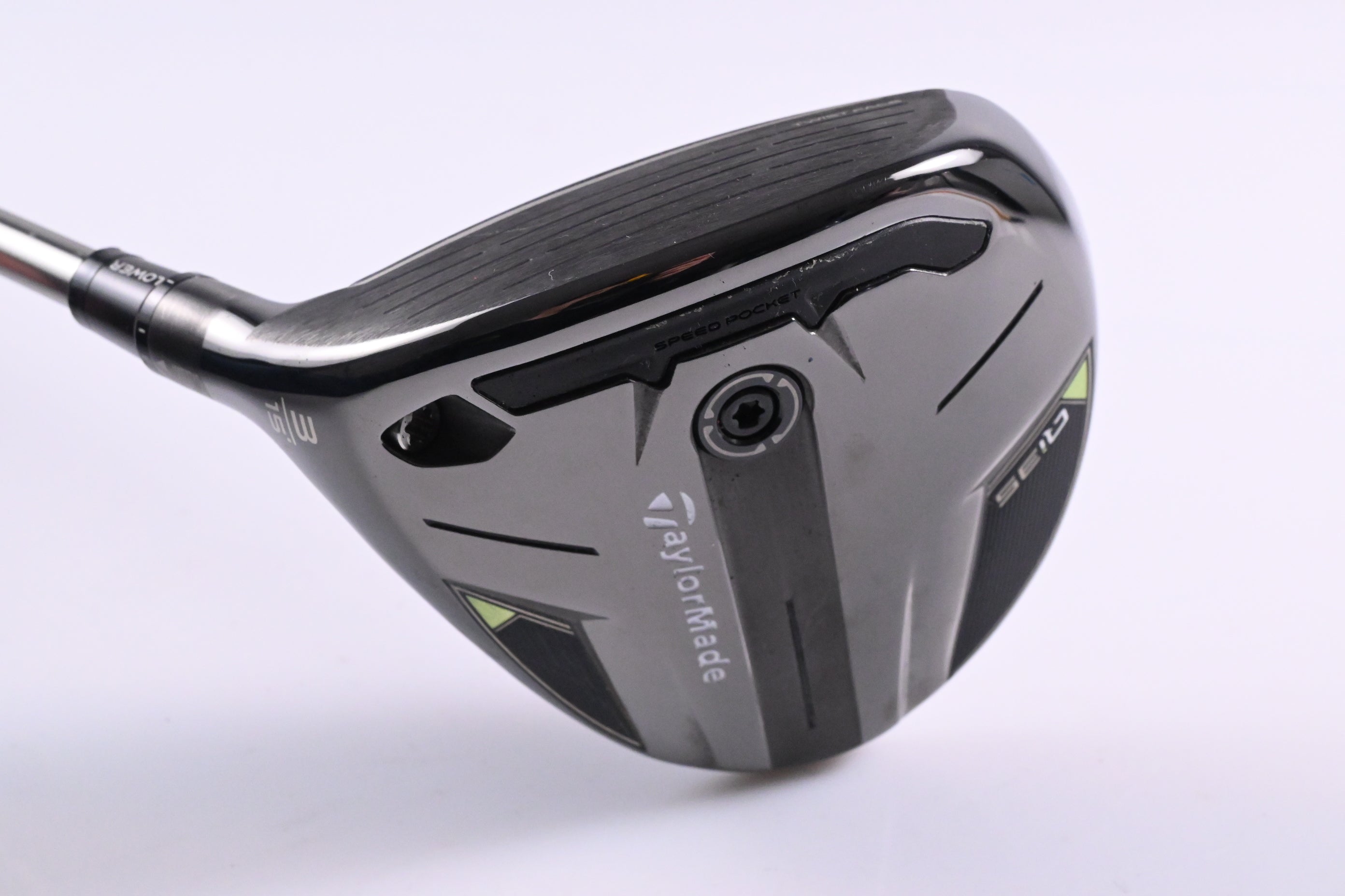 Left Hand Taylormade Qi35 #3 Wood / 15 Degree / Regular Flex Ping Tour 2.0 75