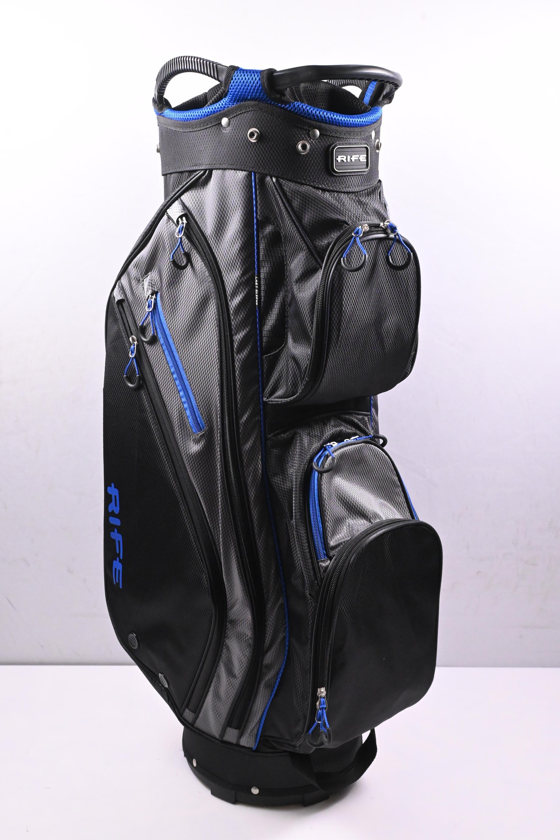 Rife RF Lite Cart Bag / 14-Way Divider / Black, Blue