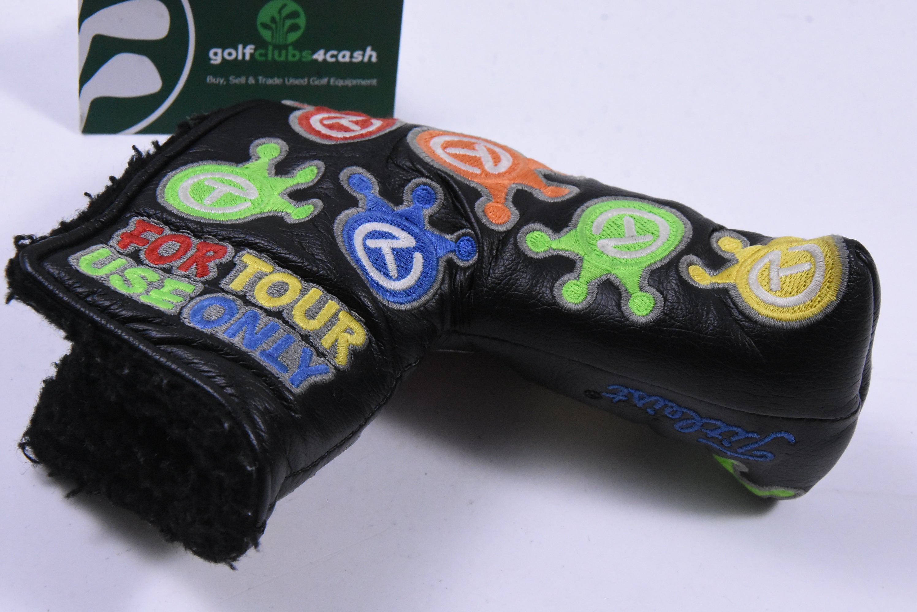 Scotty Cameron Circle T Dancing Crowns Rainbow Putter Cover / Blade / Black