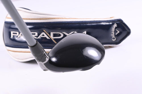 Callaway Paradym X #4 Hybrid / 21 Degree / Regular Flex HZRDUS Silver 65 Shaft