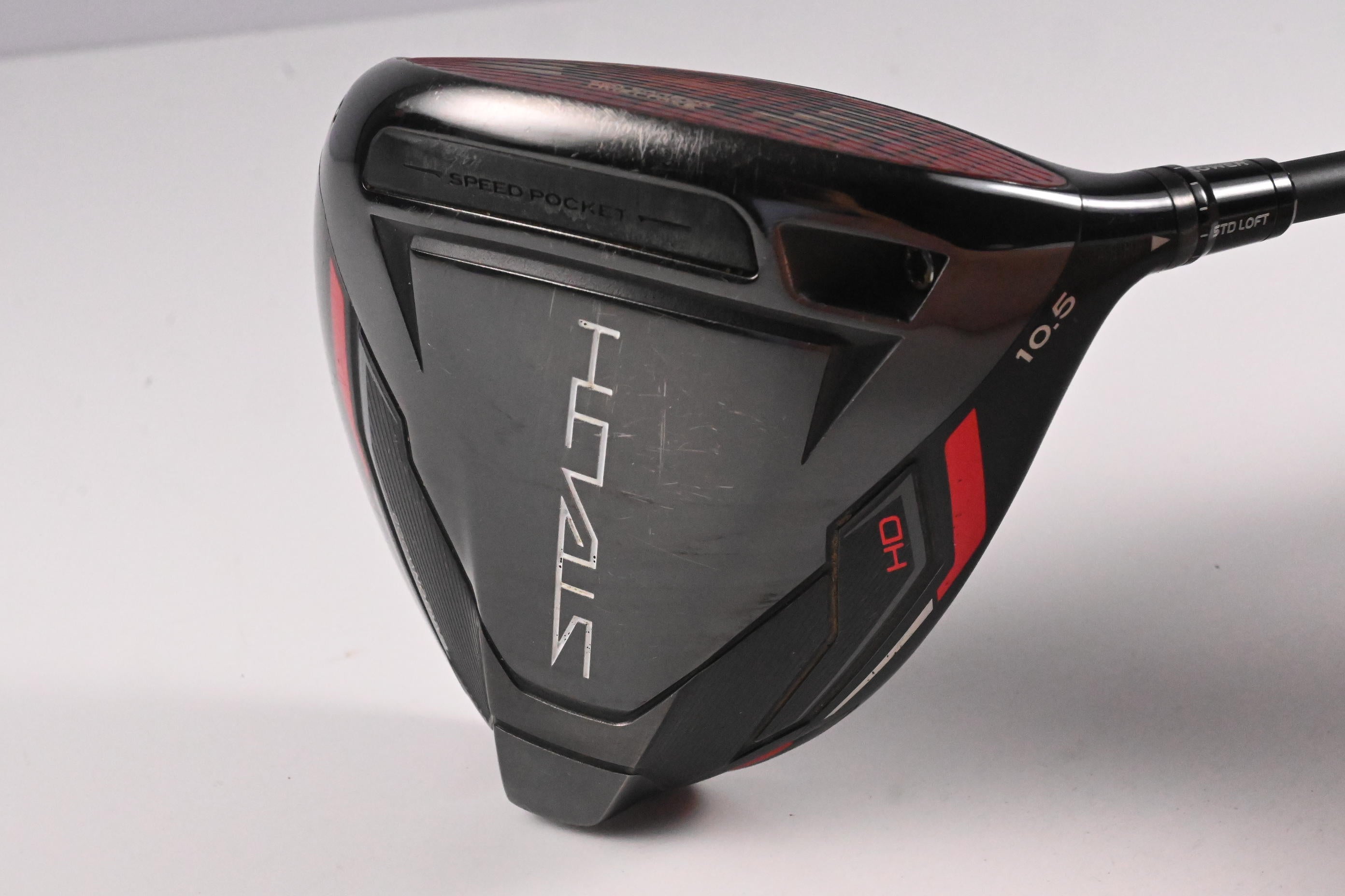 Taylormade Stealth HD Driver / 10.5 Degree / Regular Flex Cypher 2.0 50 Shaft