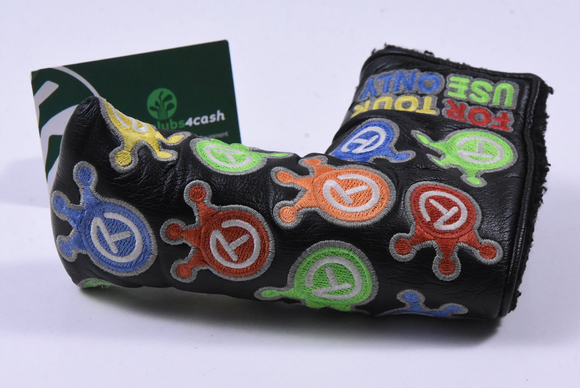 Scotty Cameron Circle T Dancing Crowns Rainbow Putter Cover / Blade / Black