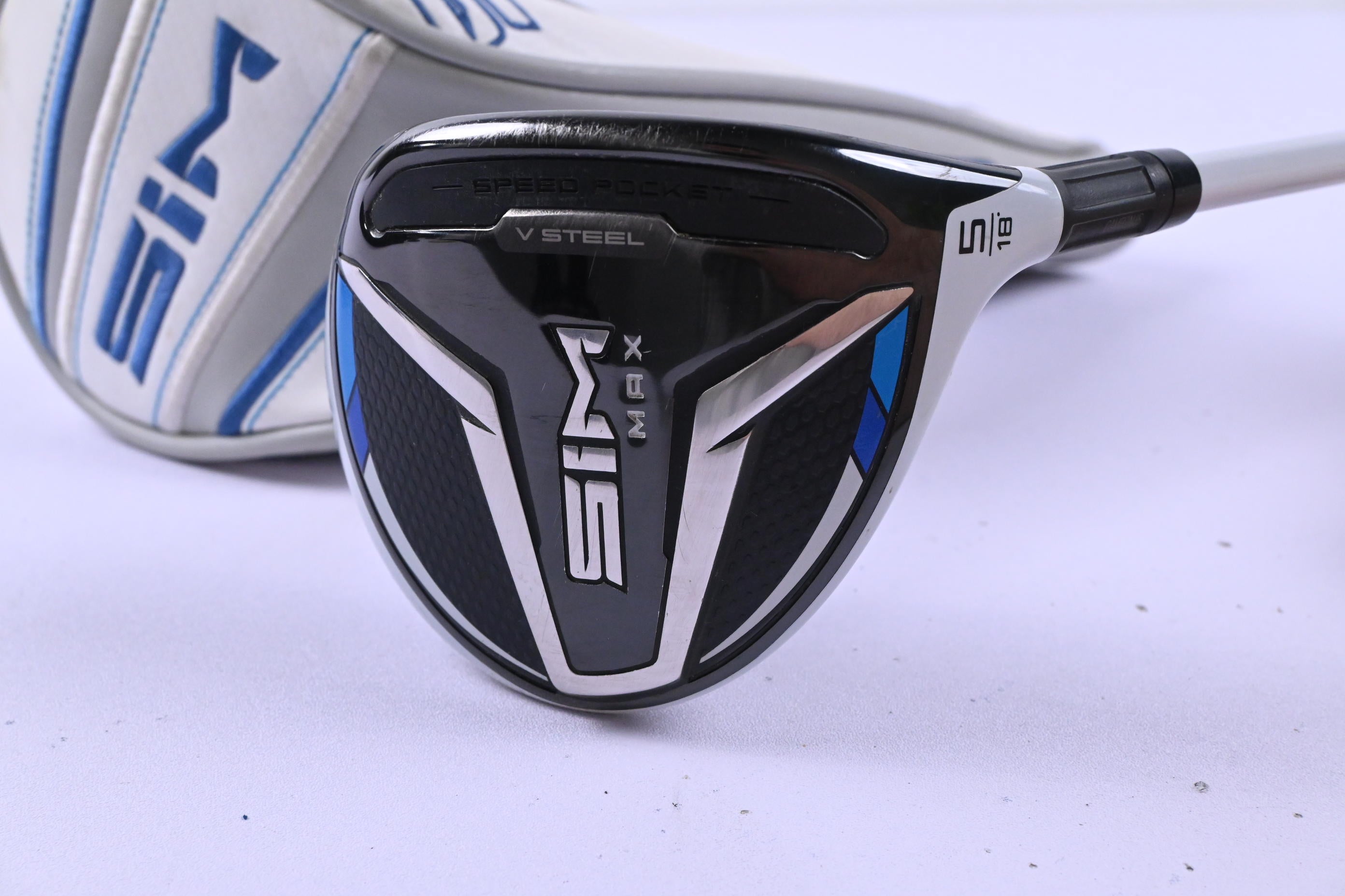Ladies Taylormade SIM Max #5 Wood / 18 Degree / Ladies Flex Aldila NV 45 Shaft