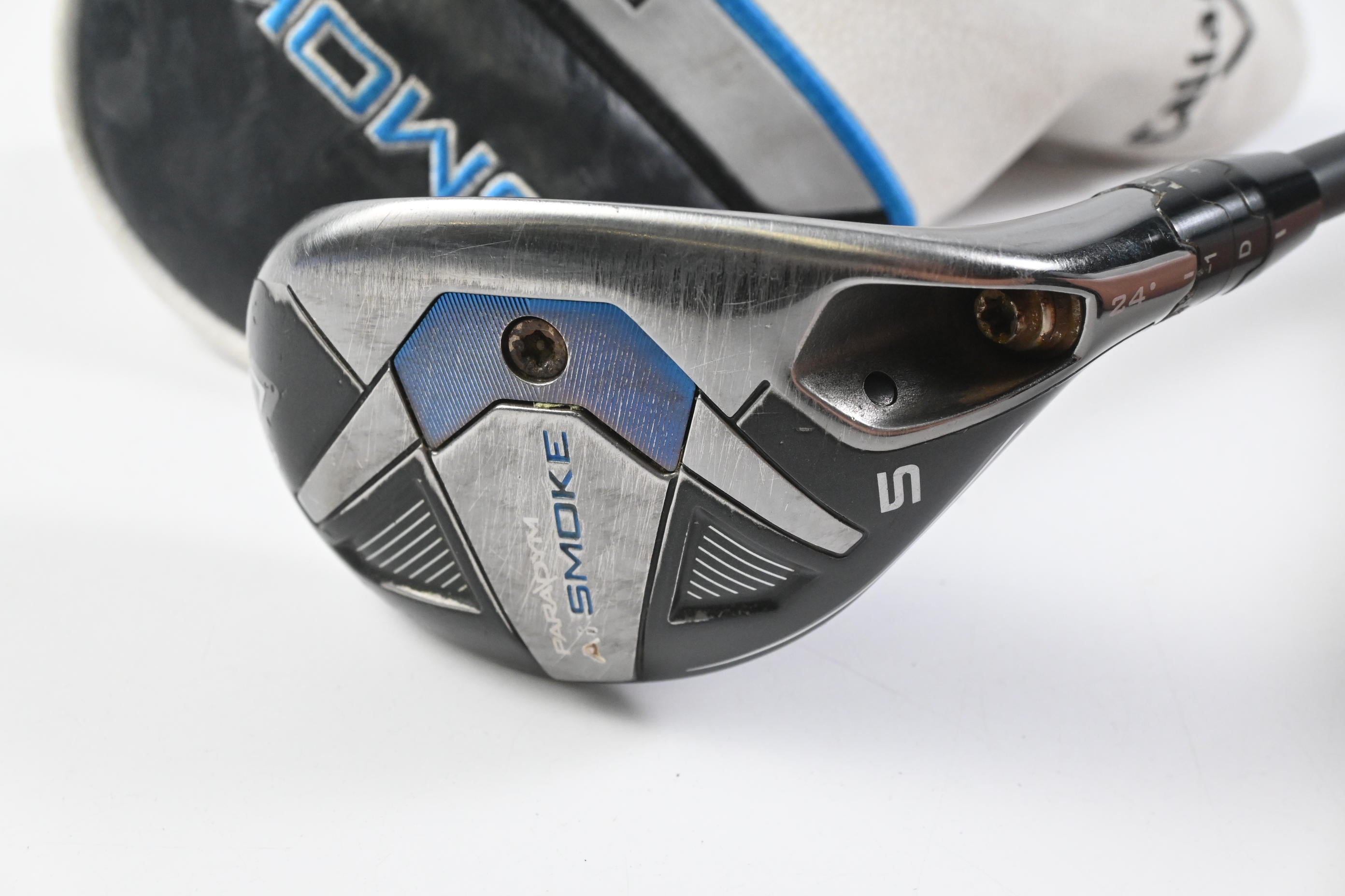 Callaway Paradym Ai Smoke #5 Hybrid / 24 Degree / Regular Flex Cypher 2.0 60