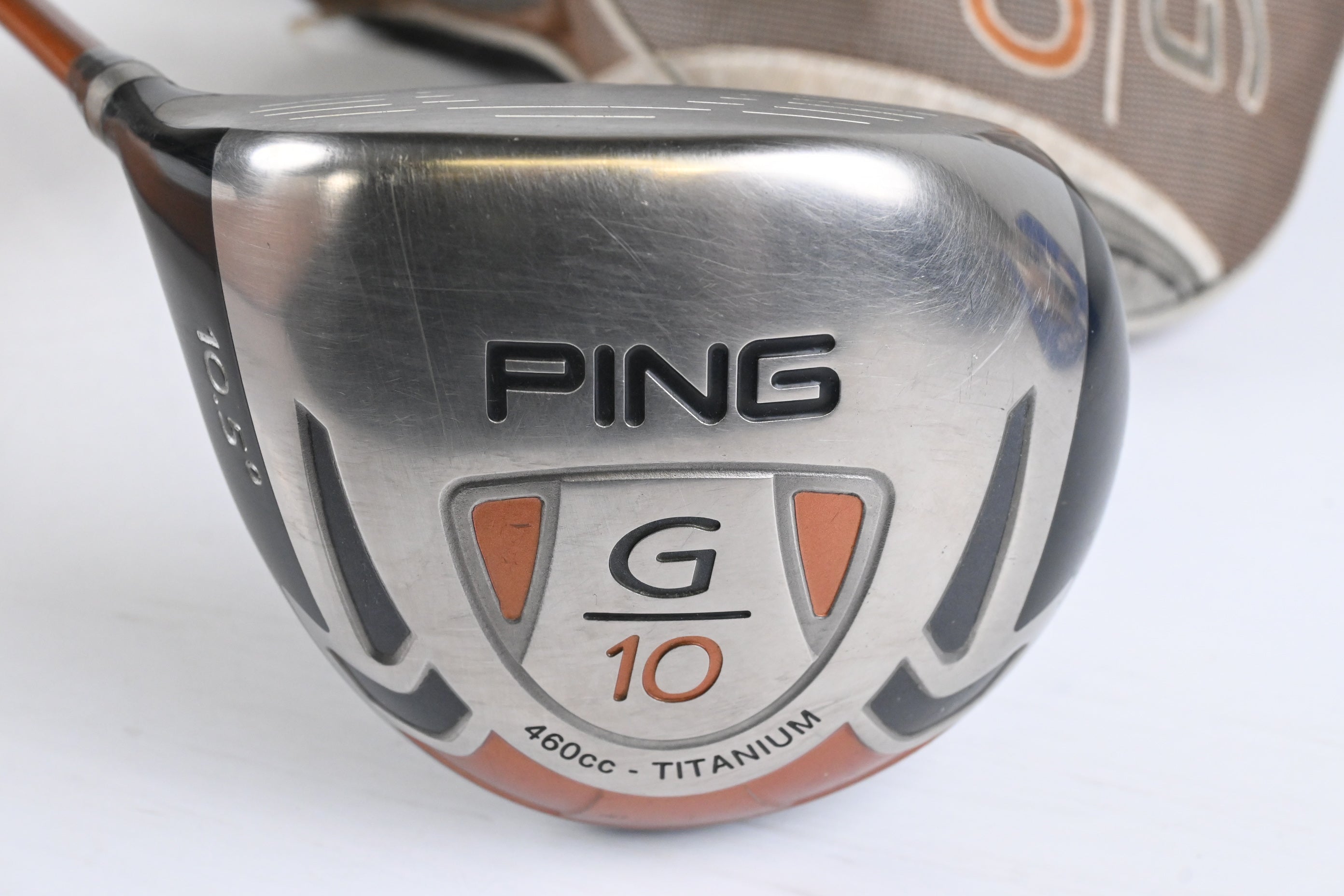Left Hand Ping G10 Driver / 10.5 Degree / Stiff Flex Ping TFC 129 D Shaft