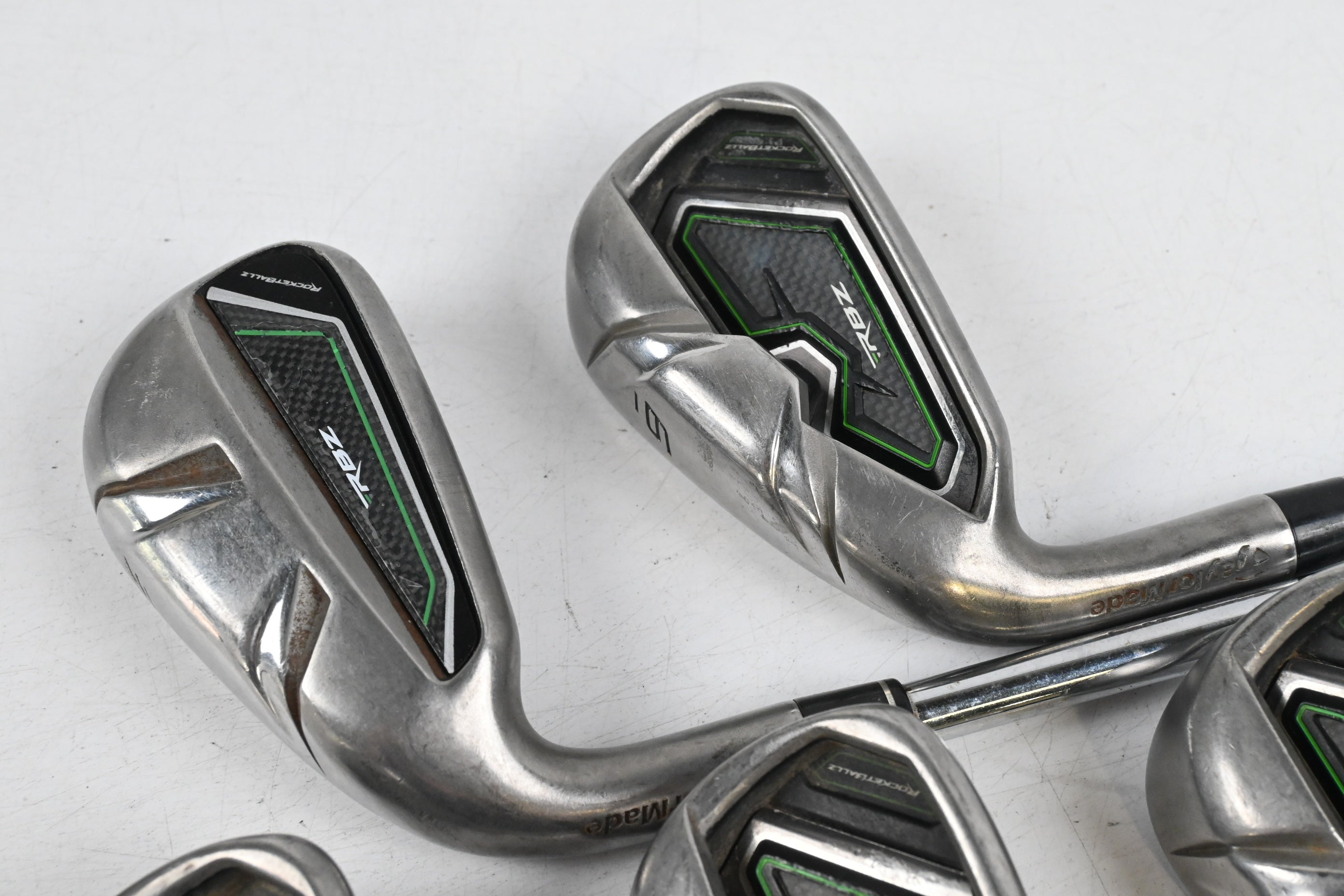 Left Hand Taylormade RBZ Irons / 5-9i / Regular Flex RBZ Shafts