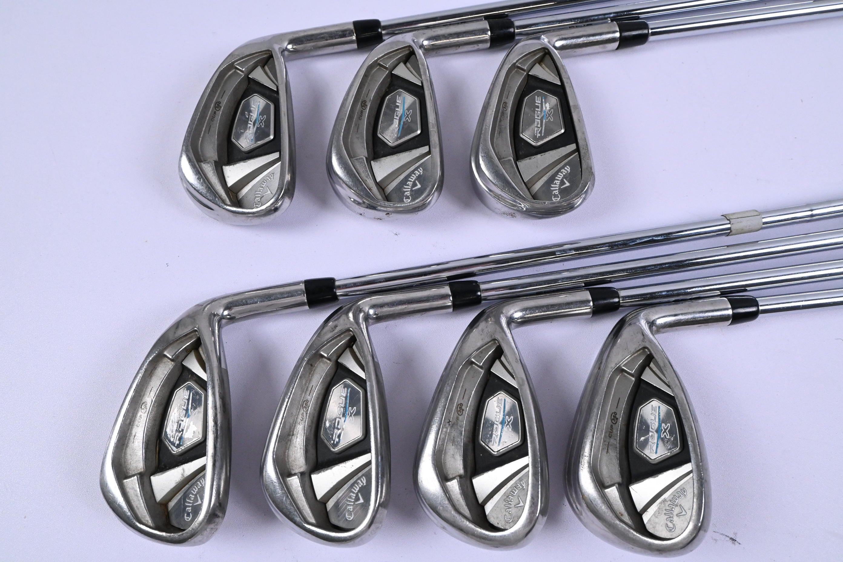 Callaway Rogue X Irons / 5-PW+GW / Regular Flex XP 95 R300 Shafts