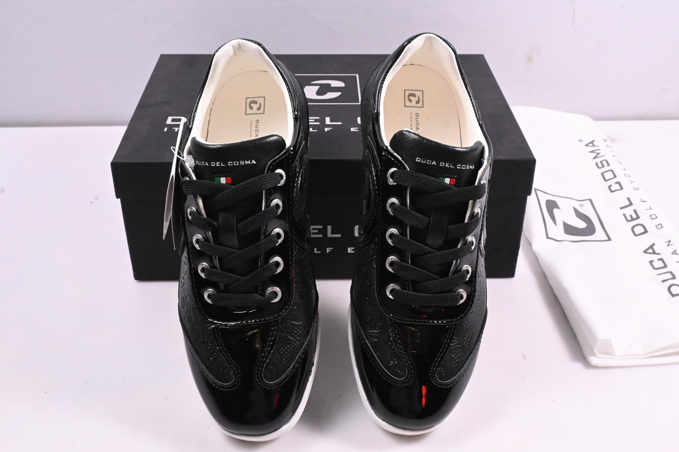 Ladies Duca Del Cosma Kubananeo Shoes / Size UK 5 / Black