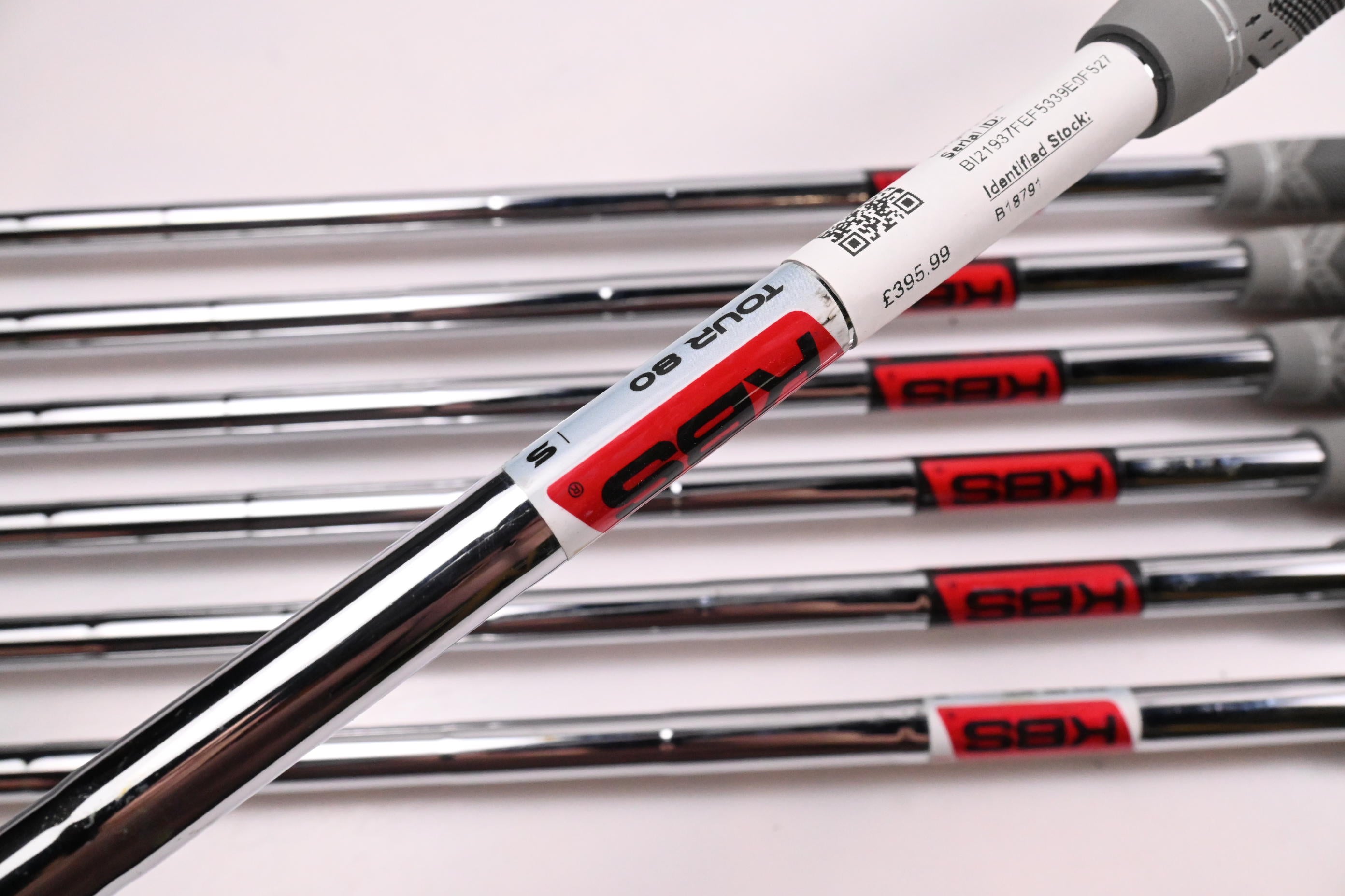 Cobra King Radspeed One Length Irons / 5-PW+SW / Stiff Flex KBS Tour 90 Shafts