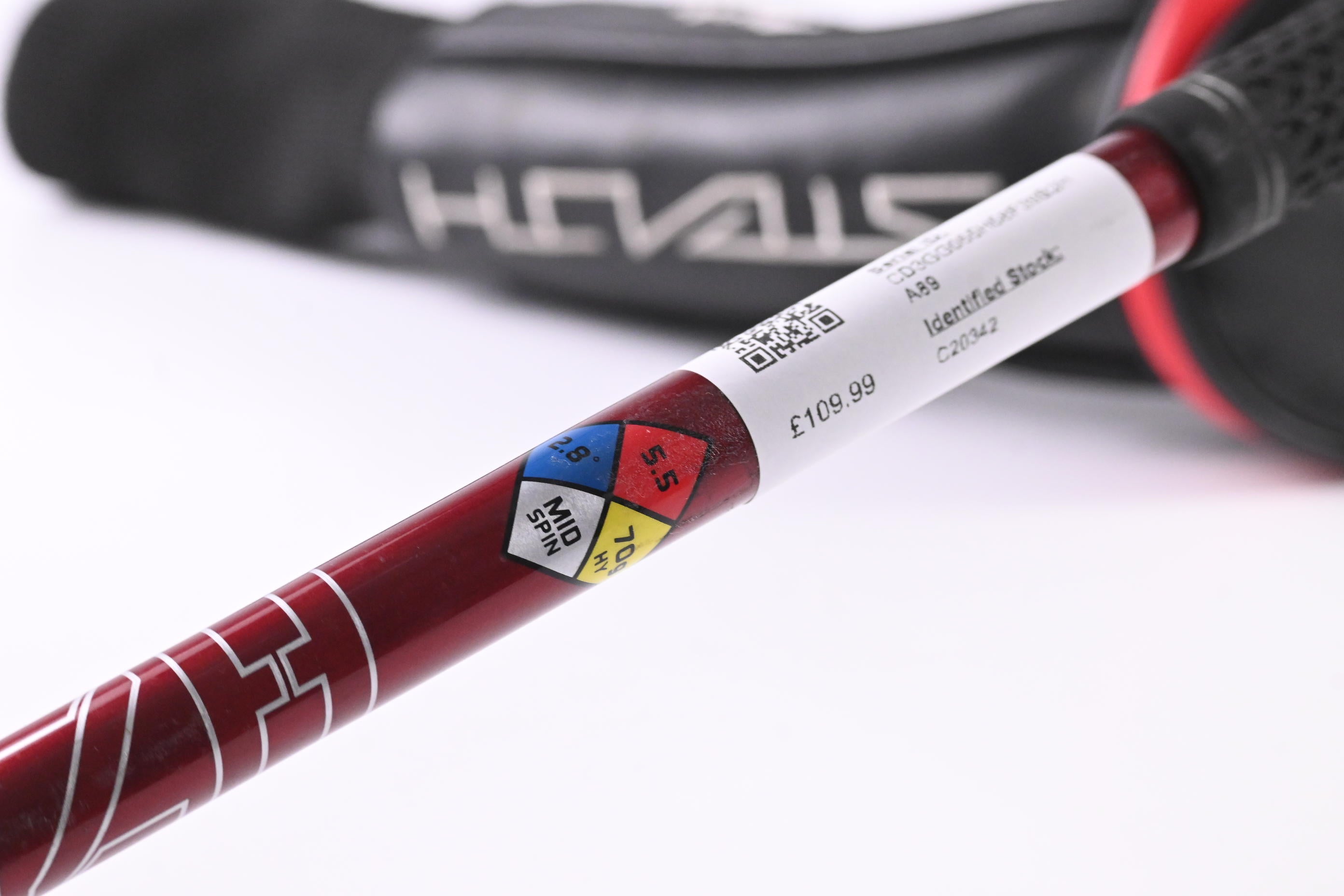 Taylormade Stealth Plus #4 Hybrid / 22 Degree / Regular Flex HZRDUS RDX Smoke 70