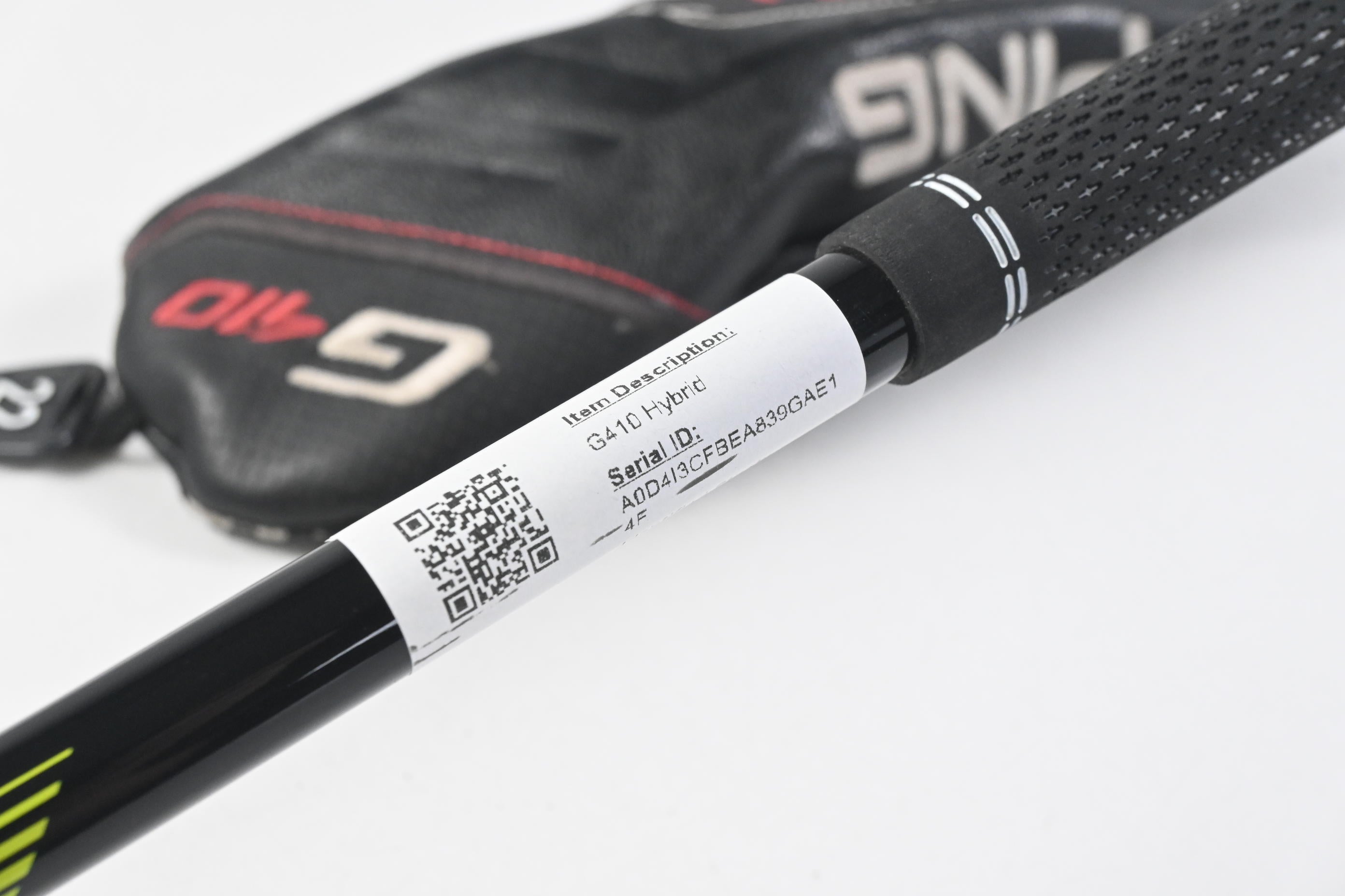 Ping G410 #4 Hybrid / 22 Degree / Regular Flex Ping Alta CB Black 70 Shaft
