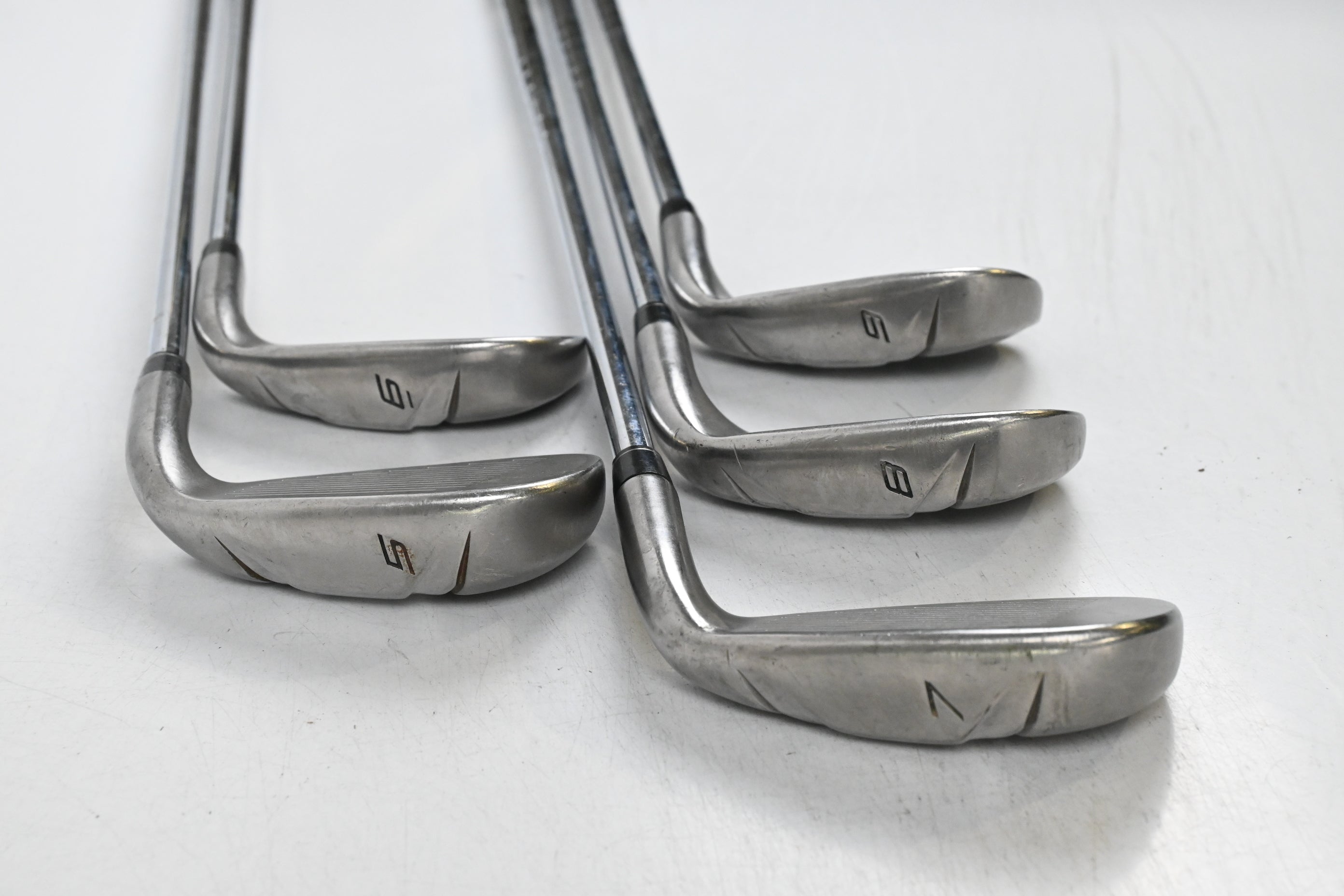 Left Hand Taylormade RBZ Irons / 5-9i / Regular Flex RBZ Shafts