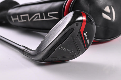 Left Hand Taylormade Stealth #3 Hybrid / 19 Degree / Stiff Flex Ventus Red 7