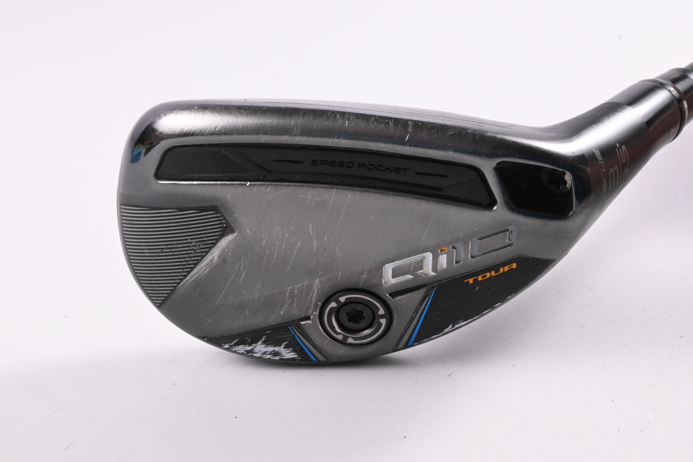 Taylormade Qi10 Tour #3 Hybrid / 19.5 Degree / Stiff Flex Tensei AV Blue 75