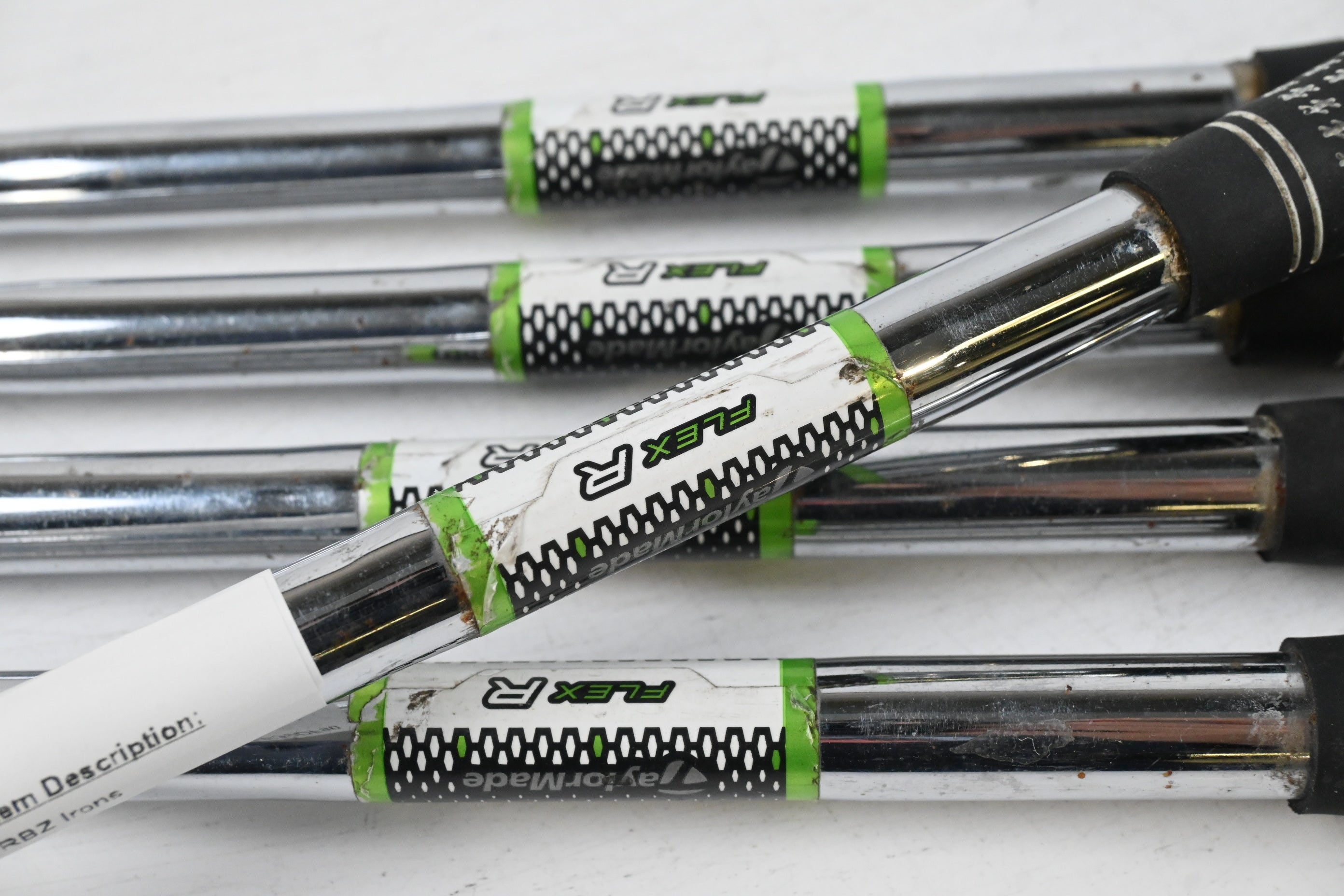 Left Hand Taylormade RBZ Irons / 5-9i / Regular Flex RBZ Shafts