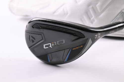 TaylorMade Qi10 #4 Hybrid / 22 Degree / Stiff Flex Ventus TR Blue 7 Shaft
