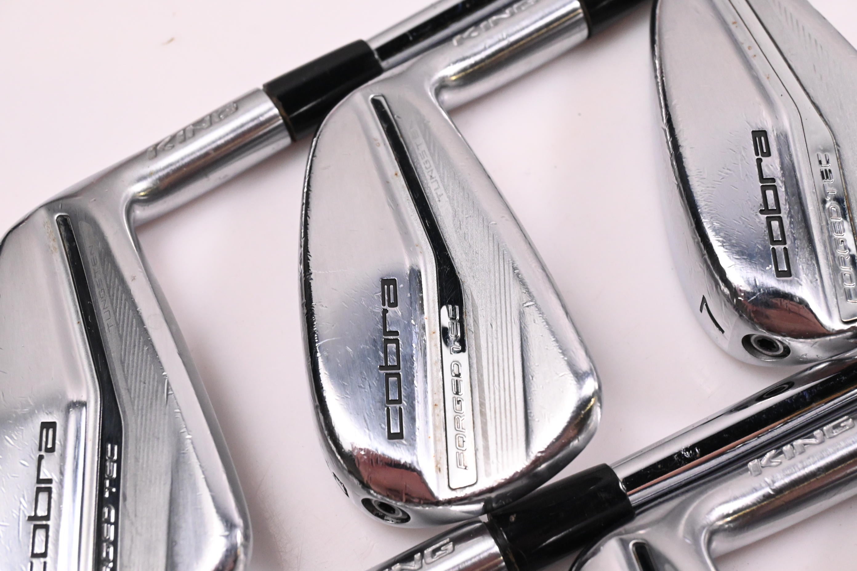Cobra Forged Tec 2022 Irons / 5-PW / Regular Flex KBS Tour 90 Shaft