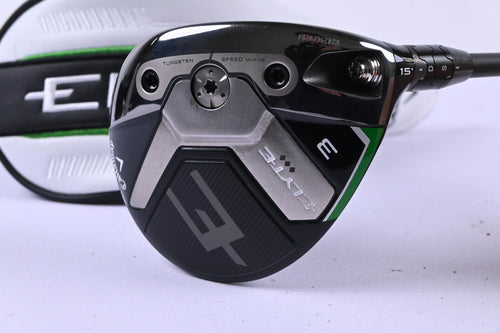 Callaway Elyte Triple Diamond #3 Wood / 15 Degree / Stiff Flex Tensei 1K Black 75 Shaft