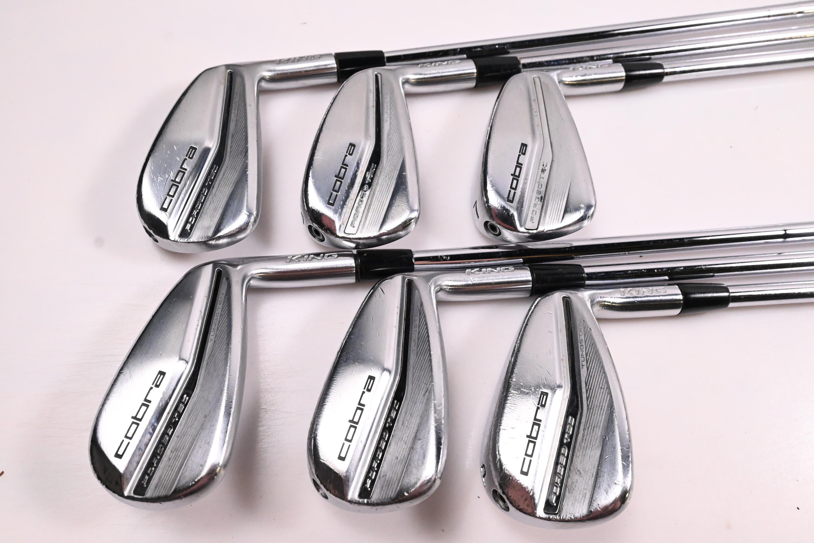 Cobra Forged Tec 2022 Irons / 5-PW / Regular Flex KBS Tour 90 Shaft