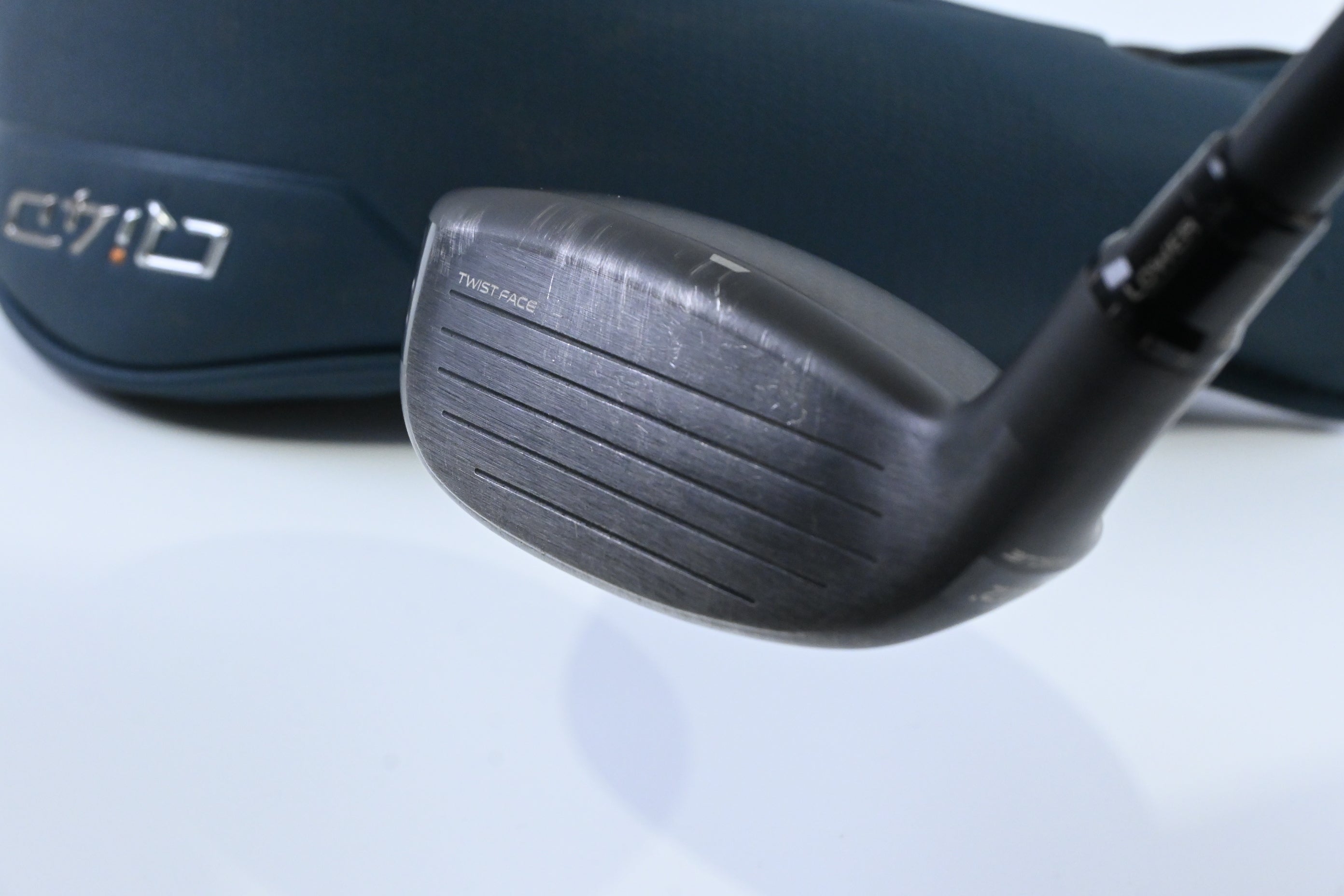 Taylormade Qi4D #4 Hybrid / 22 Degree / Stiff Flex KBS Reax White 75 Shaft
