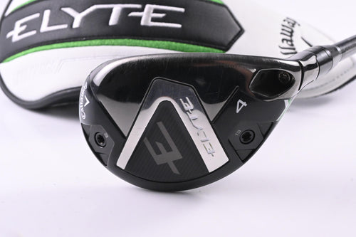 Callaway Elyte #4 Hybrid / 22 Degree / Regular Flex Project X Denali Charcoal 60