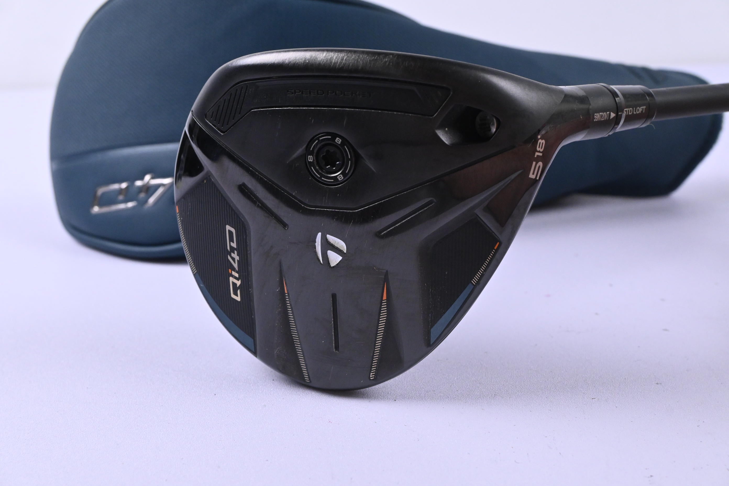 Taylormade Qi4D #5 Wood / 18 Degree / Stiff Flex REAX 65 Shaft