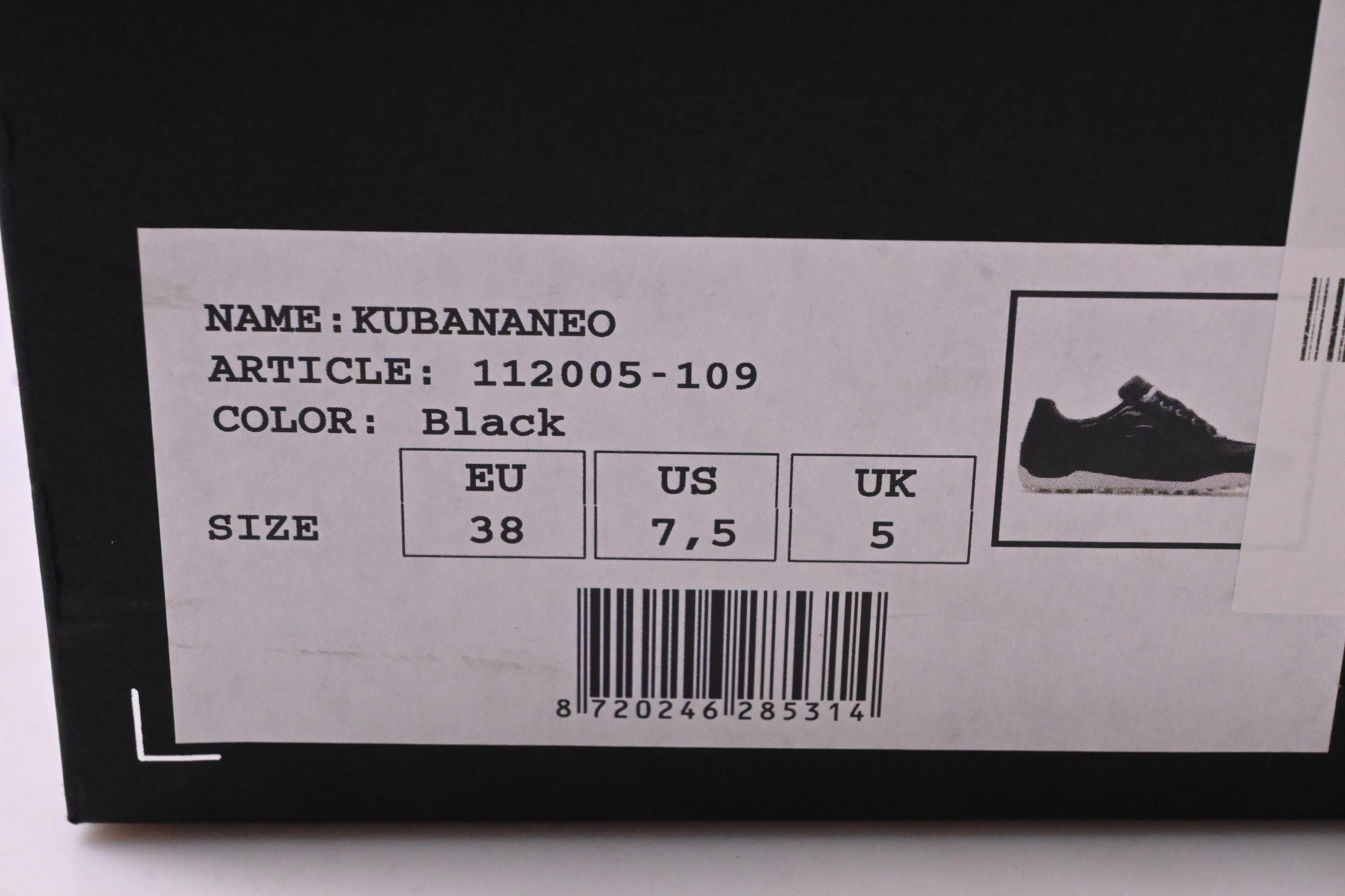 Ladies Duca Del Cosma Kubananeo Shoes / Size UK 5 / Black