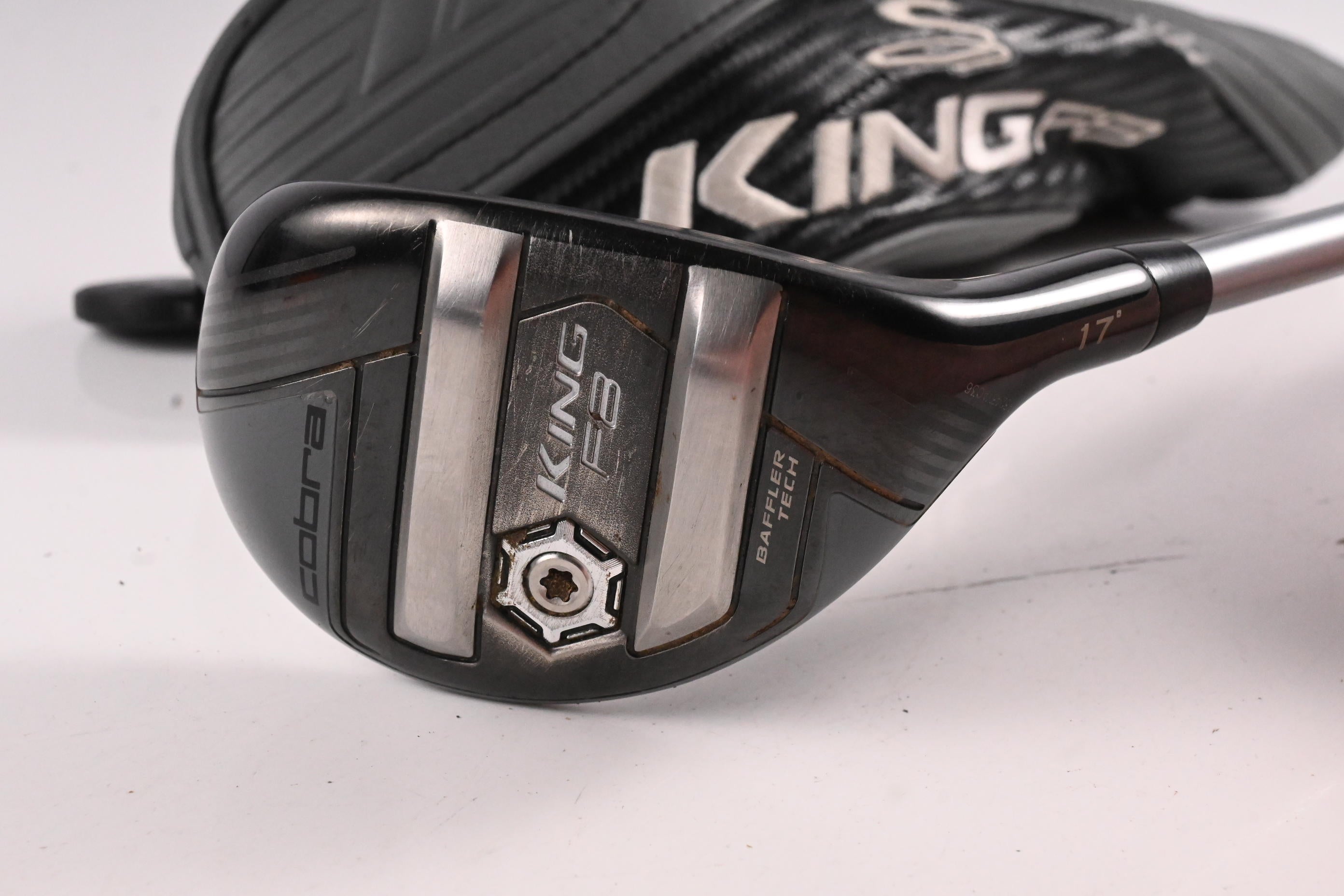 Cobra King F8 #2 Hybrid / 17 Degree / Stiff Flex Aldila Rogue Pro 75 Shaft