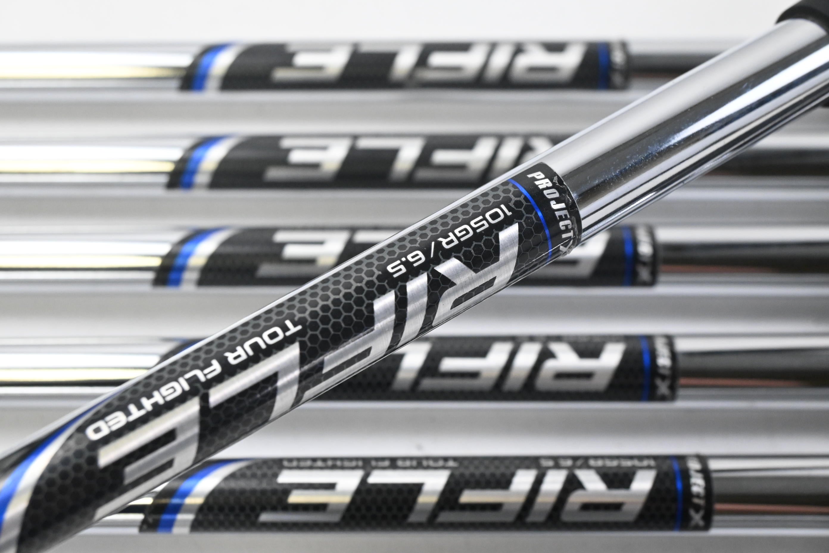 Callaway Rogue ST Pro Irons / 4-PW / X-Flex Project X Rifle Tour Flighted 105