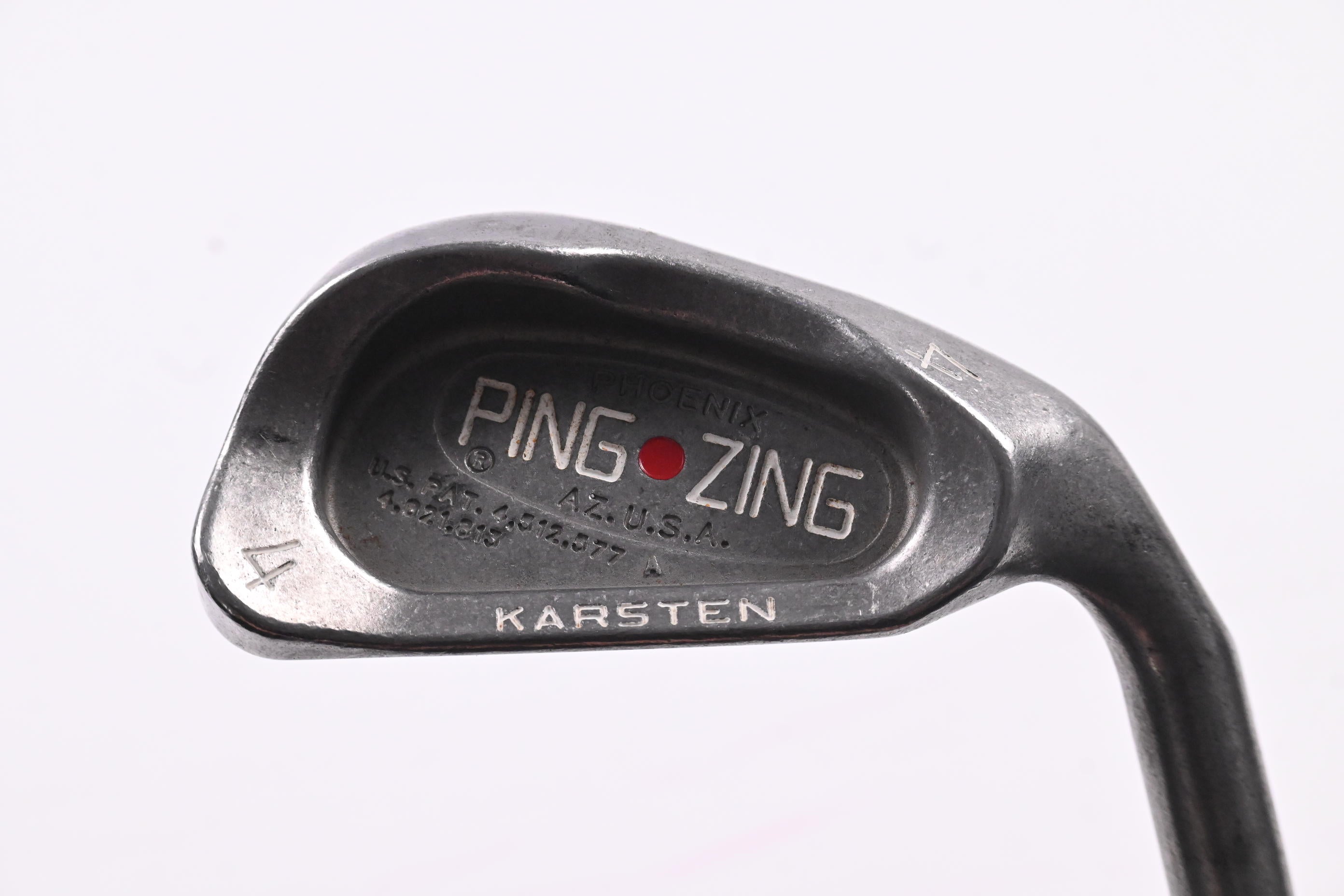 Ping Zing #4 Iron / 24 Degree / Red Dot / Stiff Flex Ping Karsten Shaft