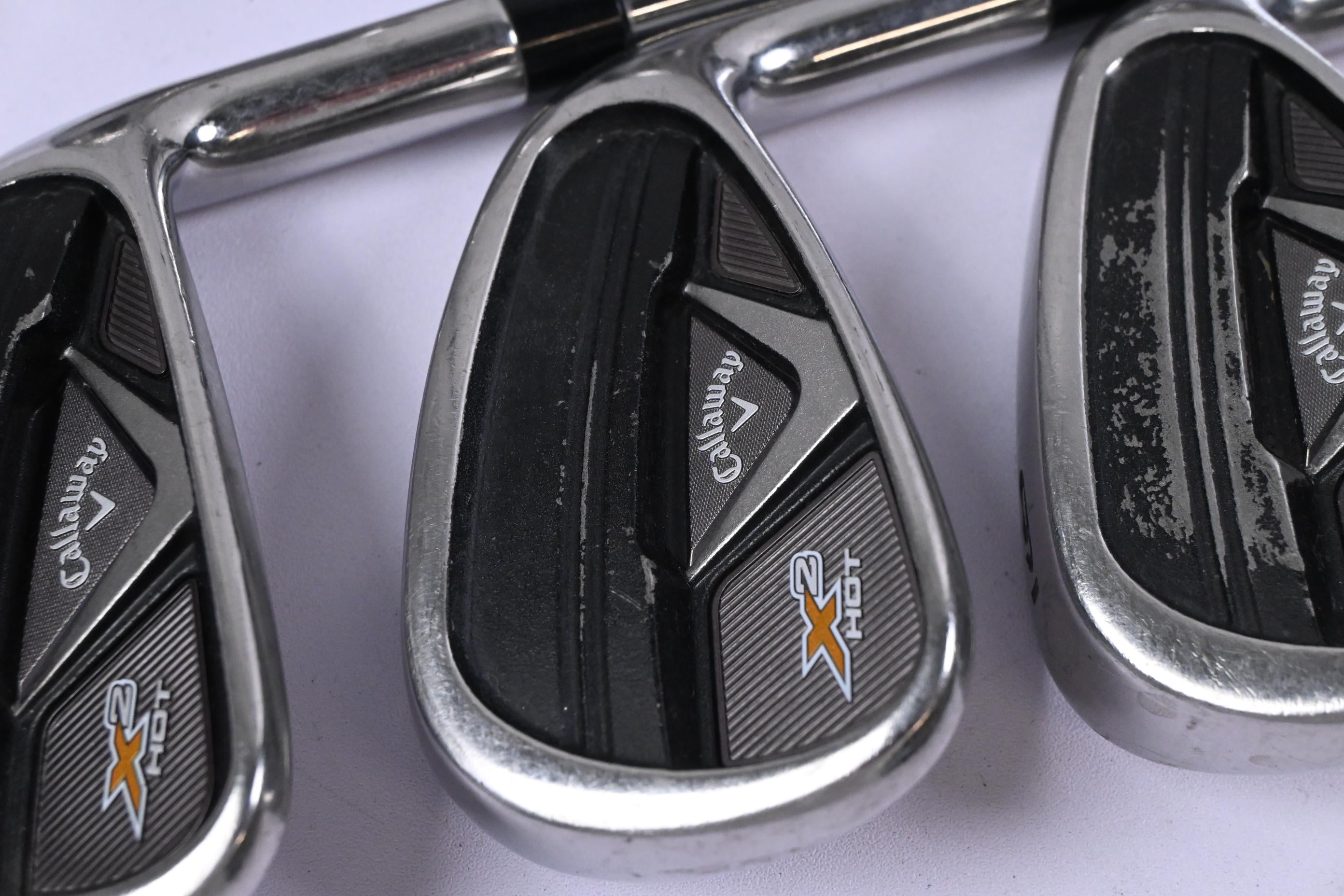 Callaway X2 Hot Pro Irons / 4-PW / Stiff Flex Project X 95 Rifle Shafts