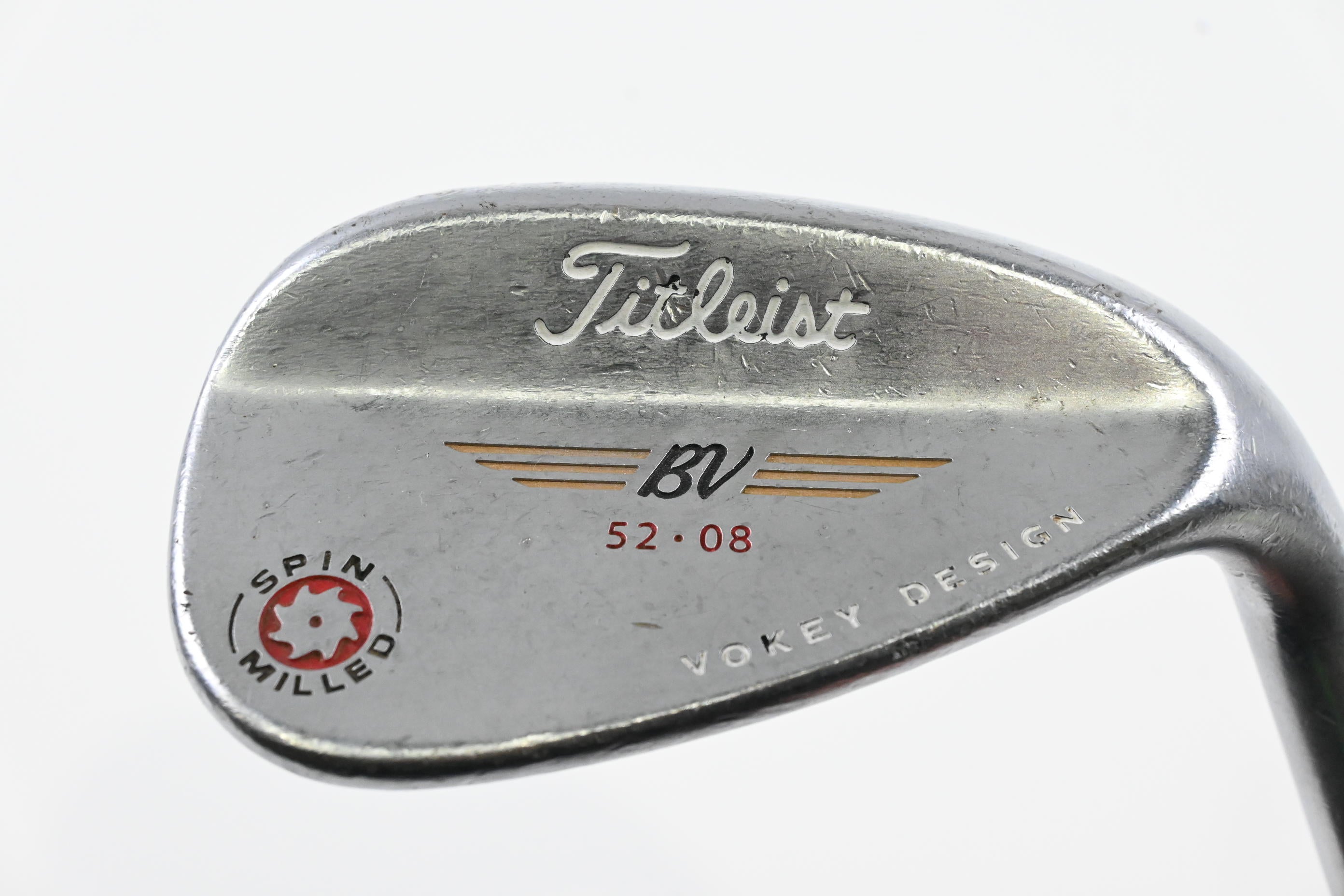 Titleist Vokey Spin Milled 2007 Gap Wedge / 52 Degree / Wedge Flex Steel Shaft