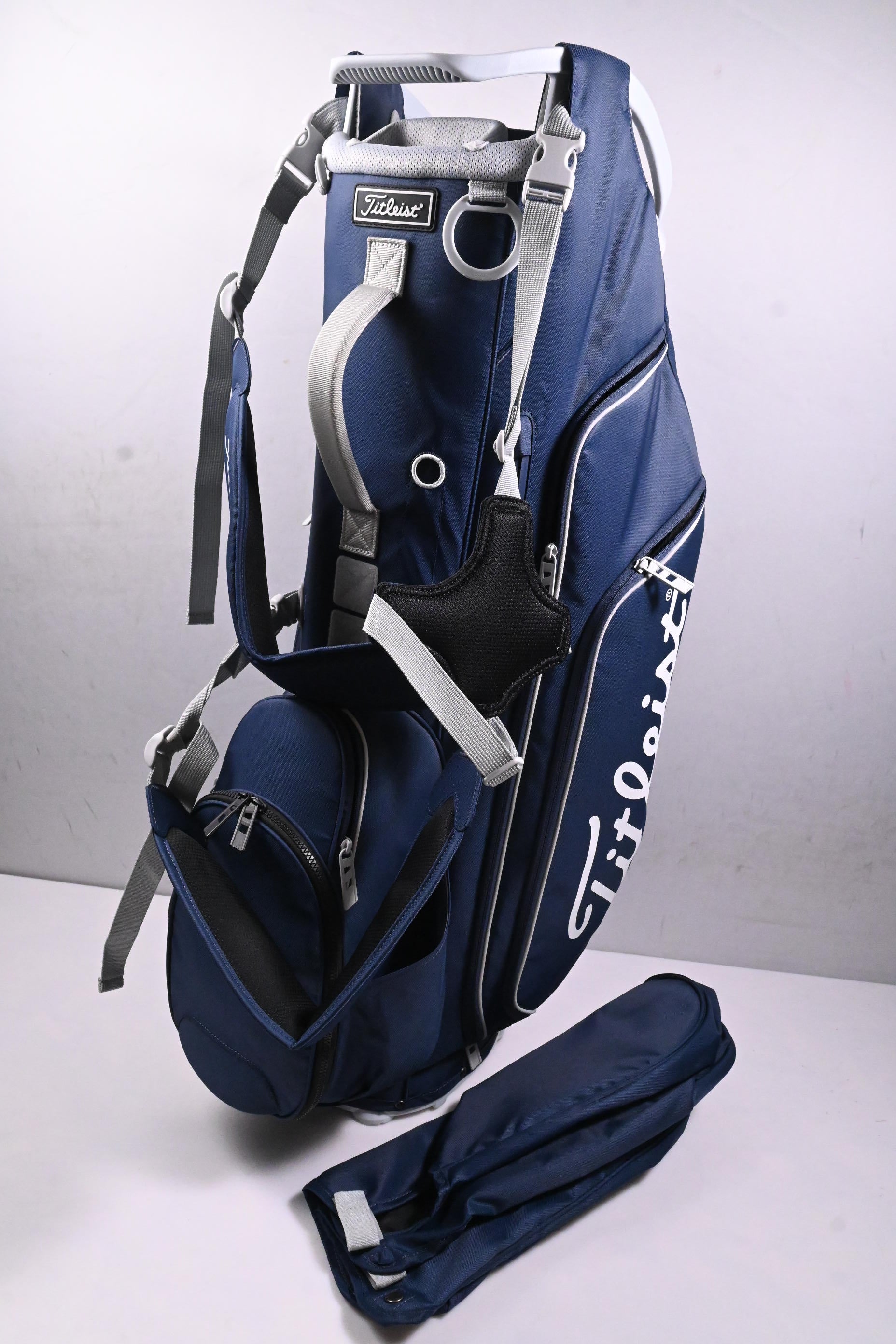 Titleist Hybrid 14 Stand Bag / 14-Way Divider / Blue, Grey
