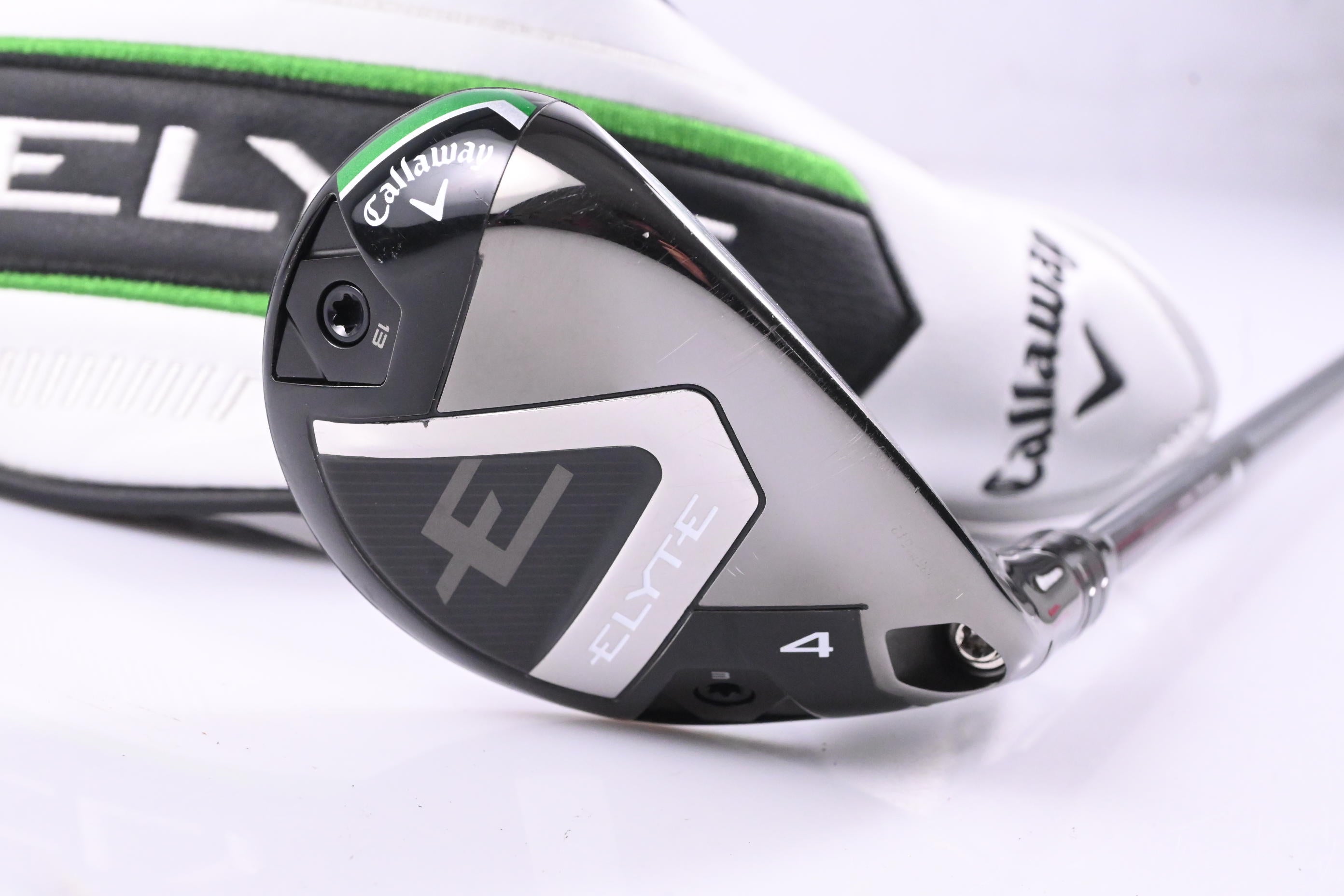 Callaway Elyte #4 Hybrid / 22 Degree / Stiff Flex Denali Charcoal 70 Shaft