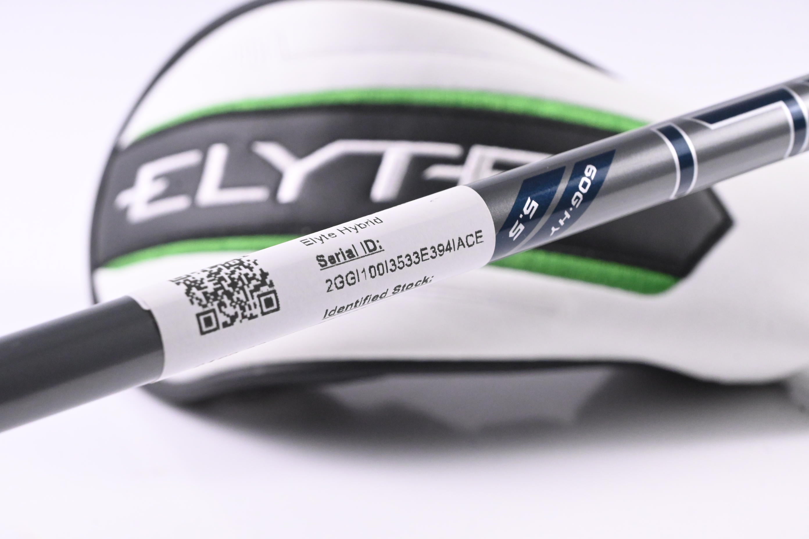 Callaway Elyte #4 Hybrid / 22 Degree / Regular Flex Project X Denali Charcoal 60