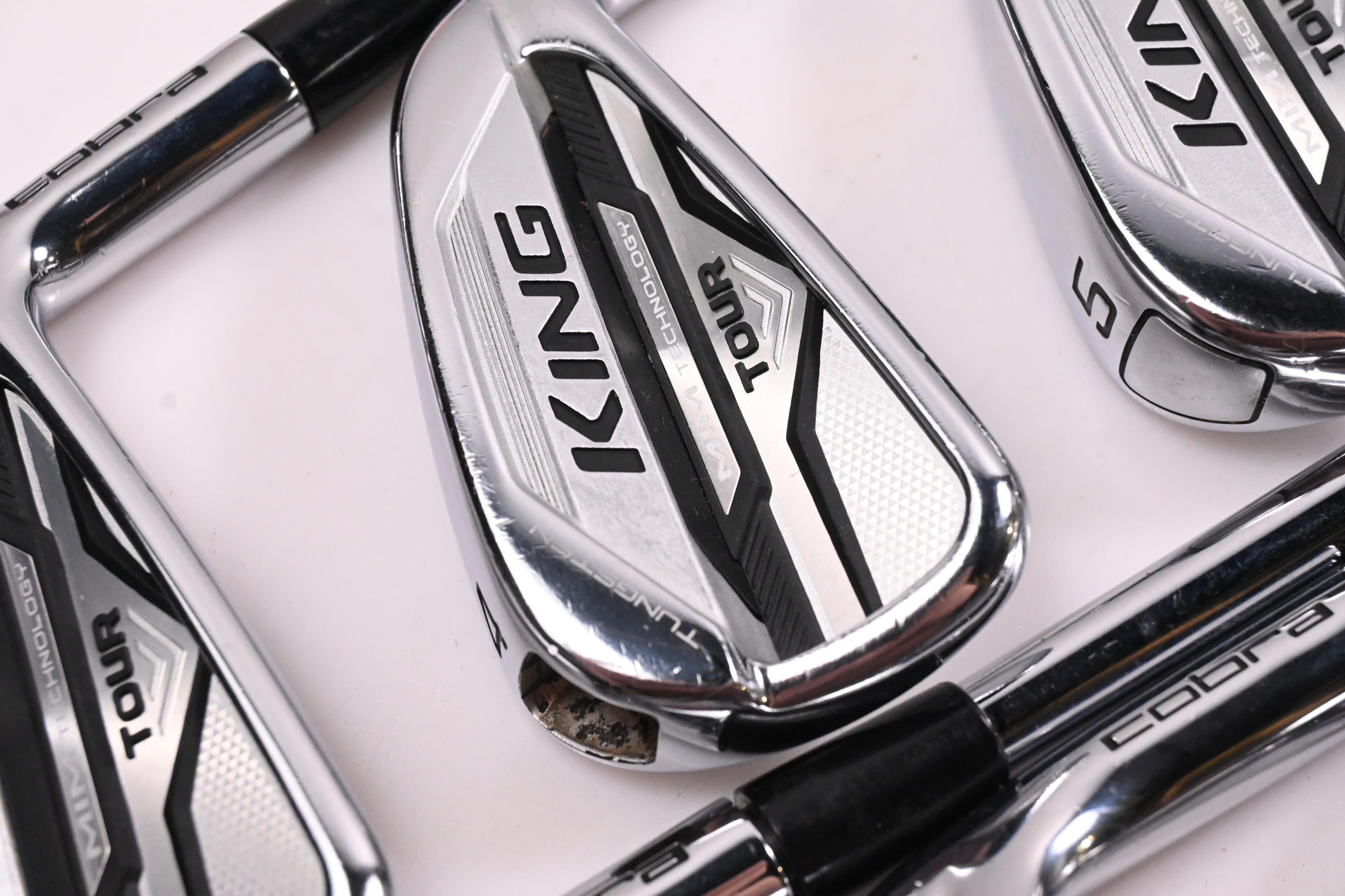 Cobra King Tour 2020 Irons / 3-PW+GW / Regular Flex KBS $-Taper Lite 95 Shafts