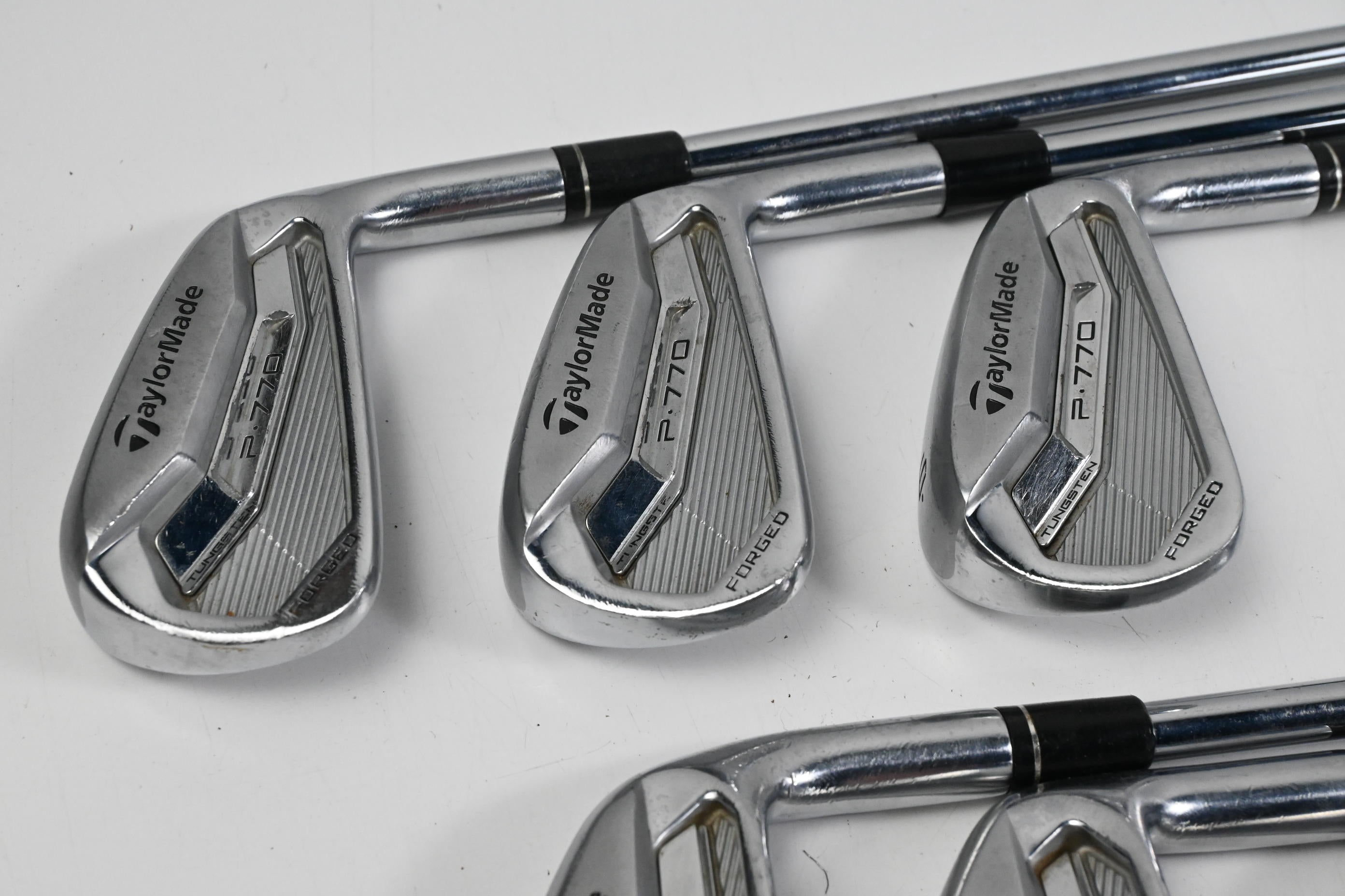 Taylormade P770 2017 Irons / 5-PW / Stiff Flex KBS Tour FLT 110 Steel Shafts