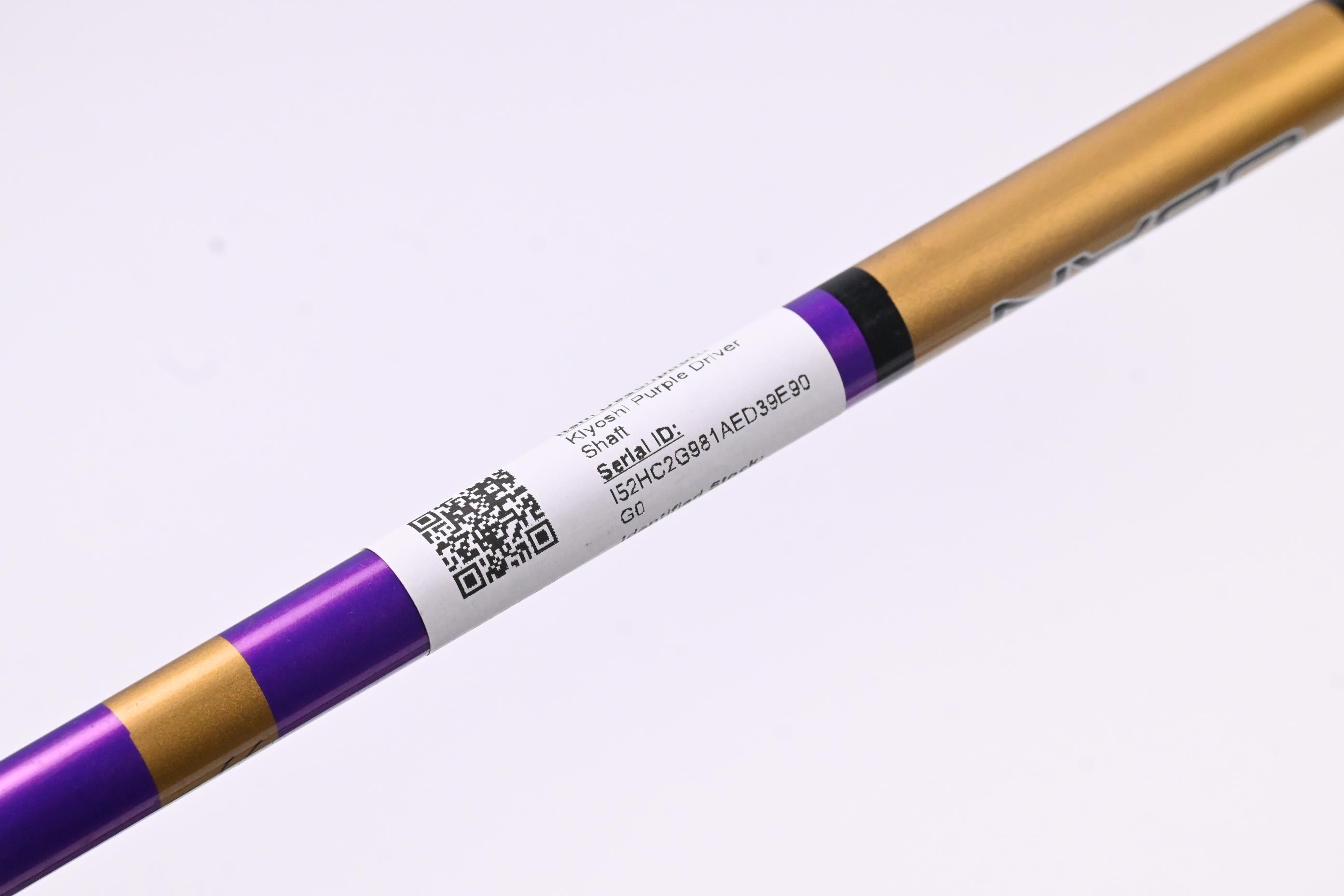 Oban Kiyoshi Purple 55 Driver Shaft / Stiff Flex / Titleist Adapter